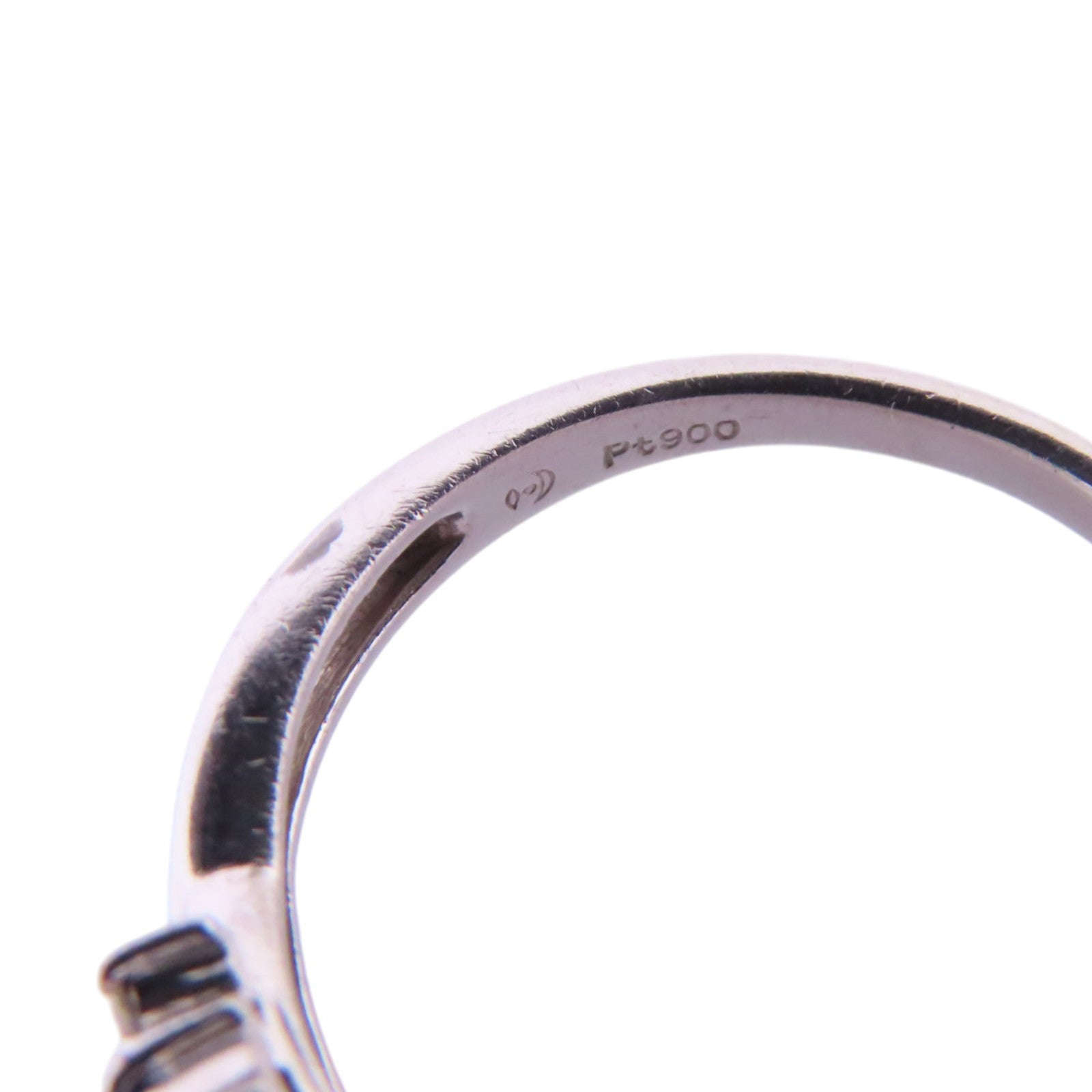 JEWELRY 【激減優惠】PT900鉑金/鑽石Diamond Ring戒指US#5.25
