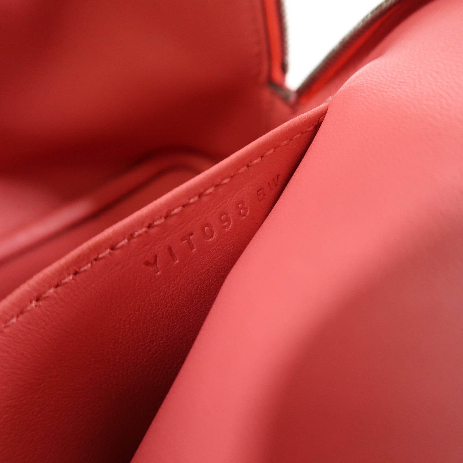 HERMES 【激減優惠】Chevre皮革Bolide 1923 Mini銀扣手挽肩背兩用袋Rose Azalea