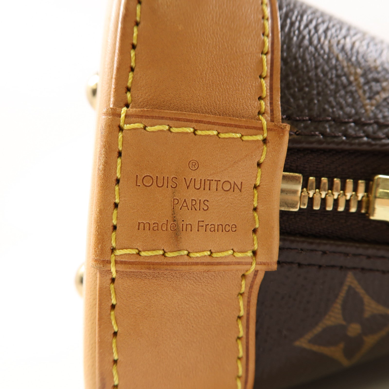 LOUIS VUITTON 【激減優惠】Monogram Alma BB金扣手挽肩背兩用袋啡色