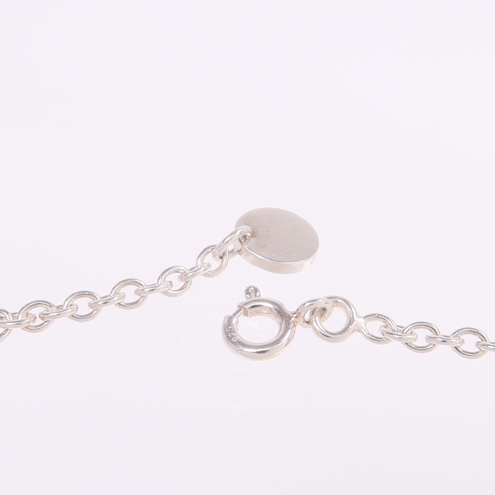 HERMES 18K玫瑰金/925純銀Ex-Libris Bracelet手鏈