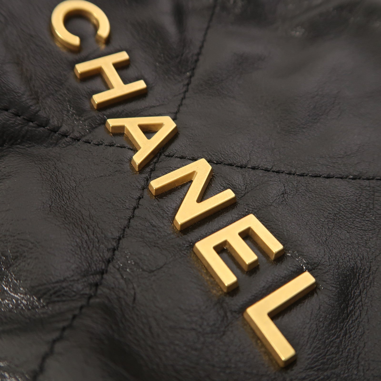 CHANEL 【激減優惠】牛皮皮革Chanel 22 Mini金扣手挽肩背兩用袋