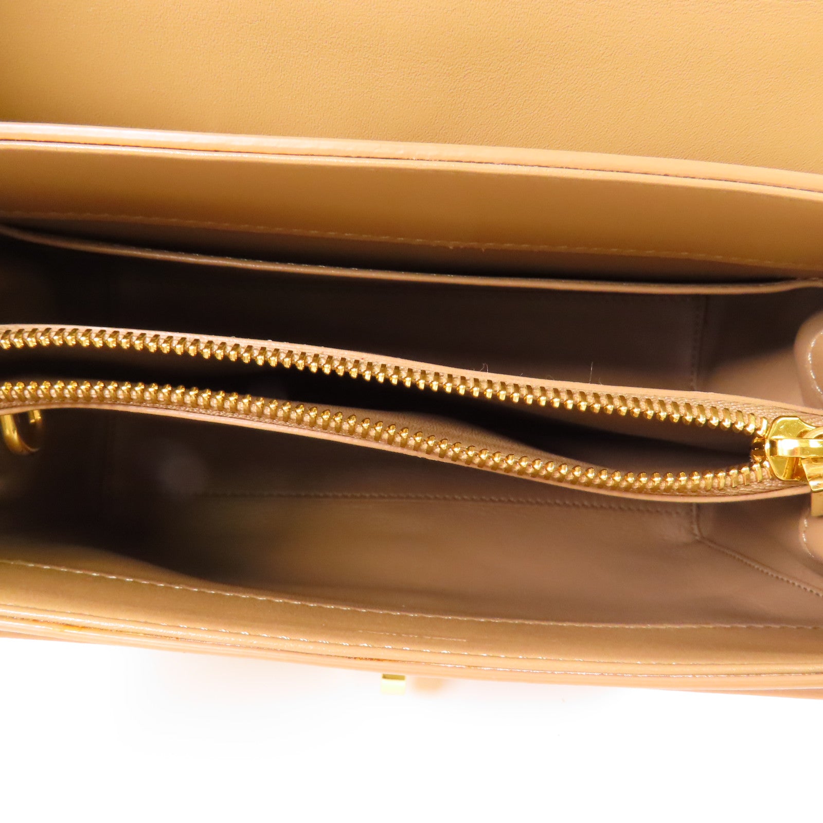 CELINE 牛皮皮革Celine 16金扣手挽肩背兩用袋