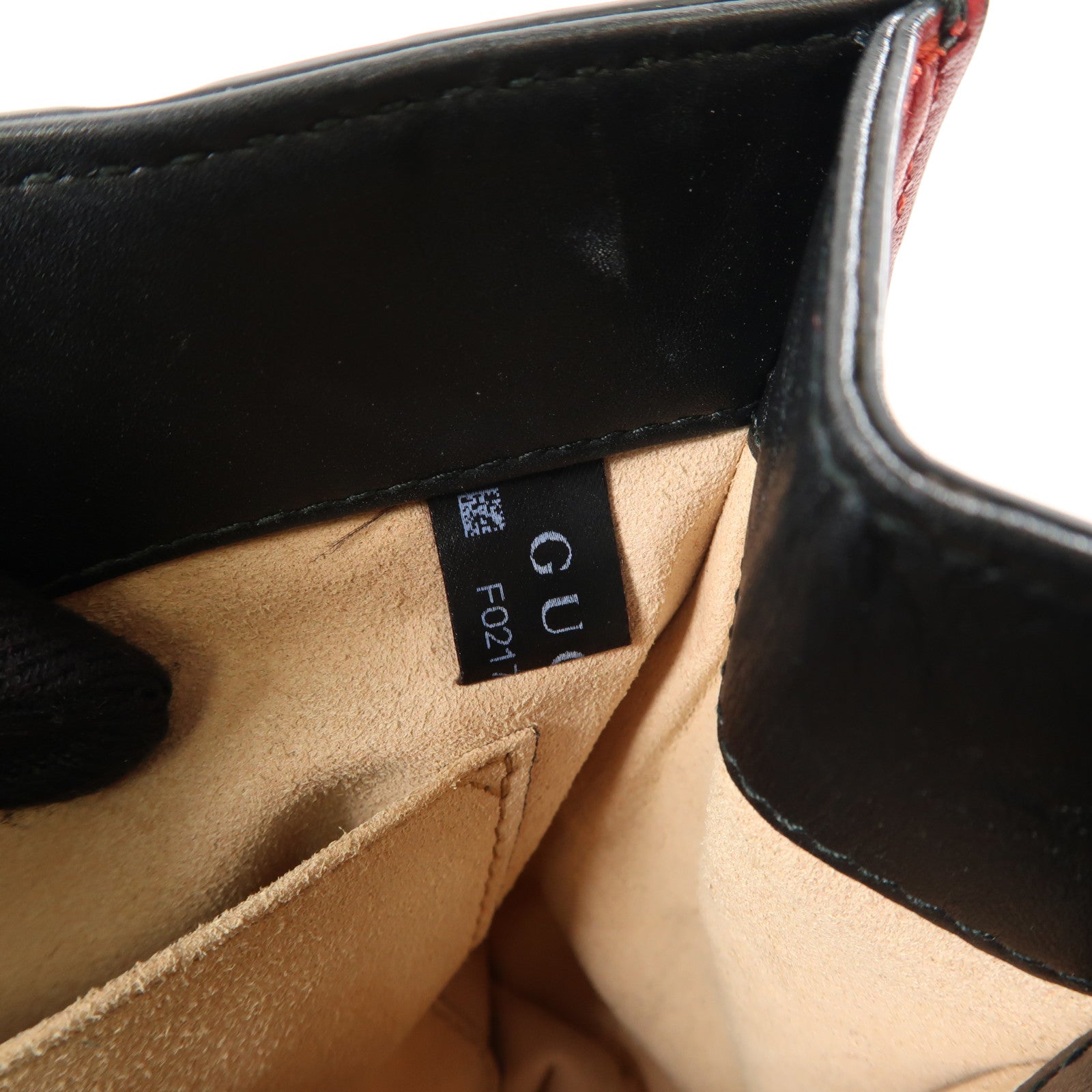 GUCCI 牛皮皮革2 Way Shoulder Bag金扣手挽肩背兩用袋黑色