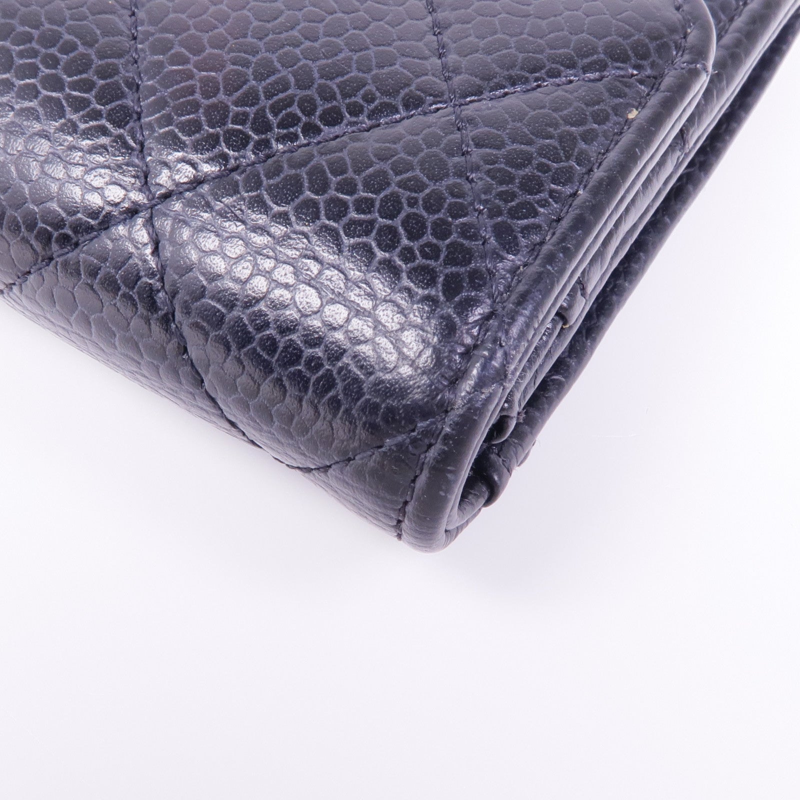 CHANEL 牛皮皮革Card Case金扣卡片套