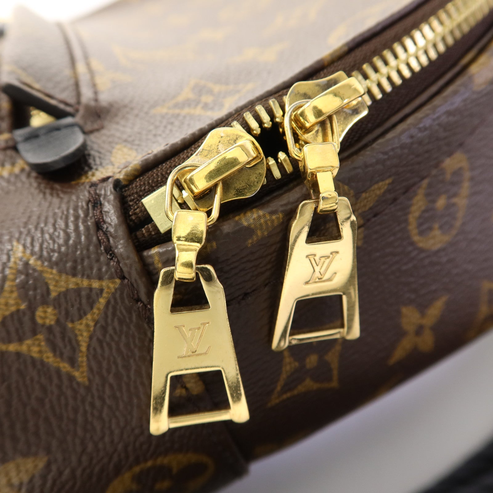 LOUIS VUITTON 【激減優惠】Monogram Palm Springs PM金扣背包