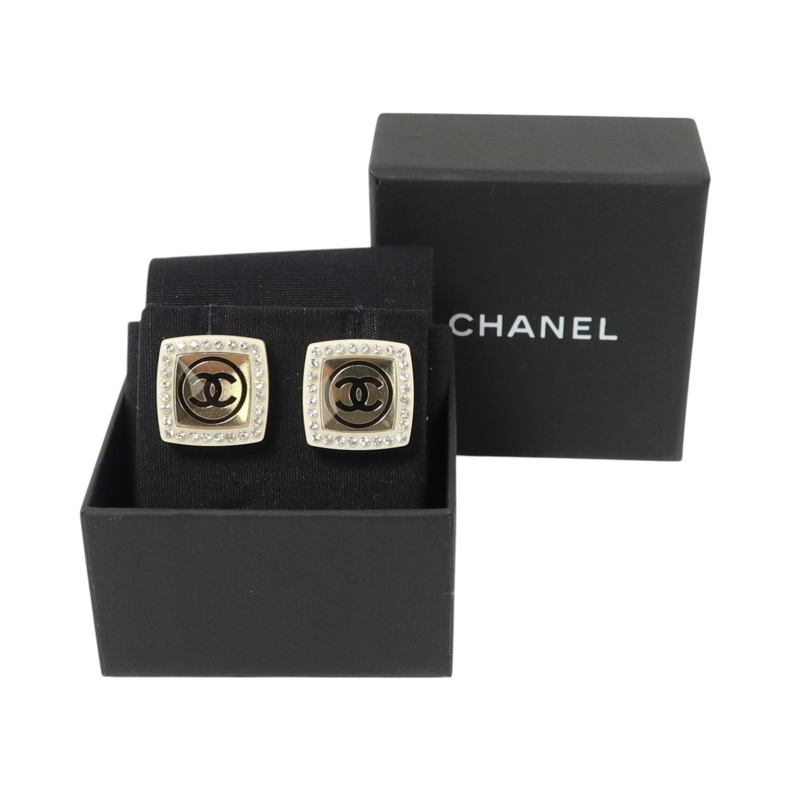 CHANEL PVC/金屬Earrings耳環