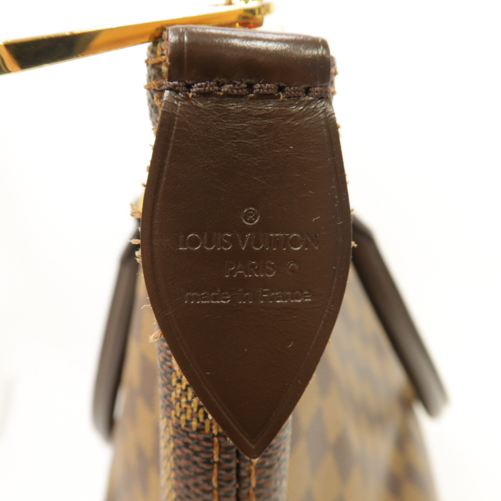 LOUIS VUITTON 【激減優惠】Damier Saleya MM Hand Bag金扣手挽袋啡色