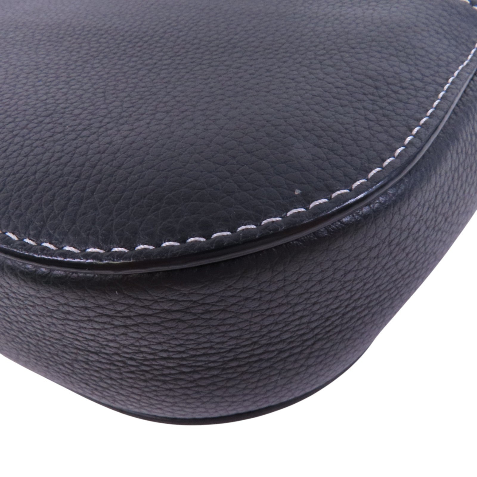 Dior 牛皮皮革Mini Saddie銀扣肩背袋