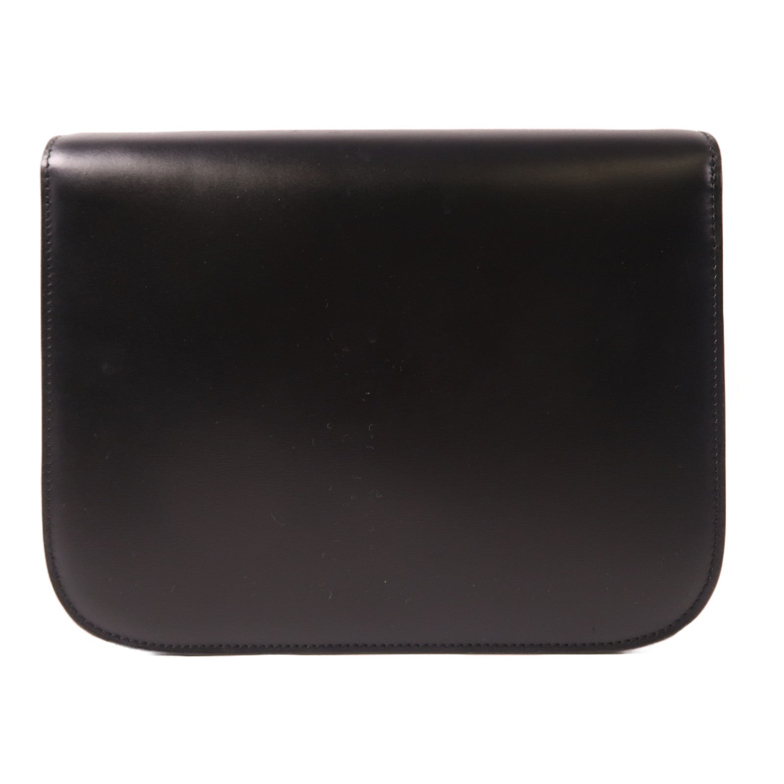 CELINE 牛皮皮革Classic Box金扣肩背袋黑色