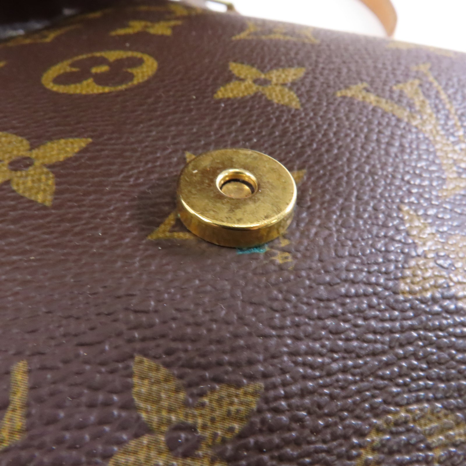 LOUIS VUITTON Monogram Musette Salsa金扣肩背袋棕色