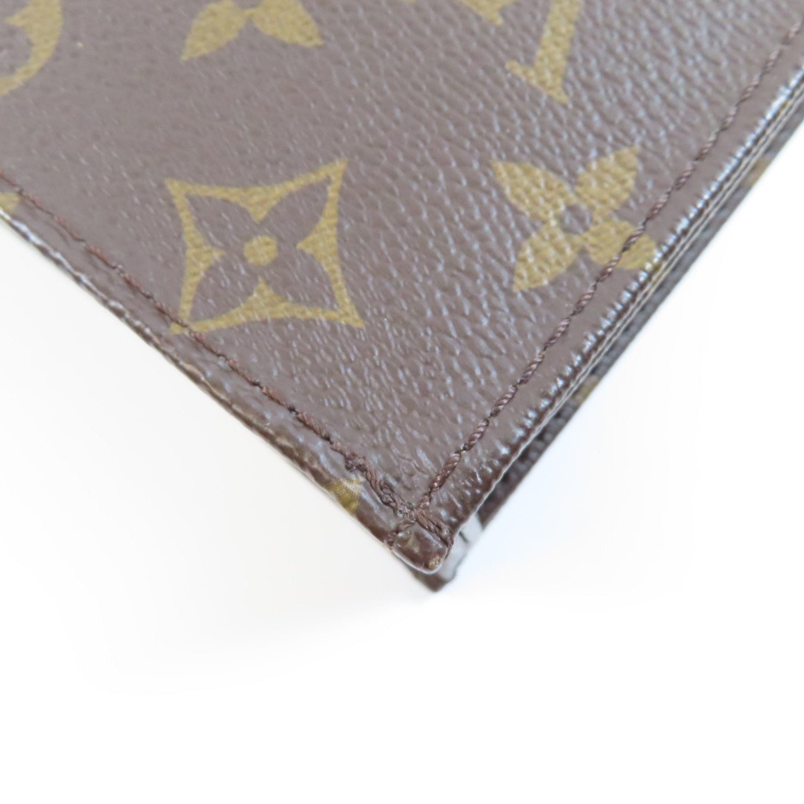 LOUIS VUITTON Monogram Petit Sac Plat金扣手挽肩背兩用袋棕色
