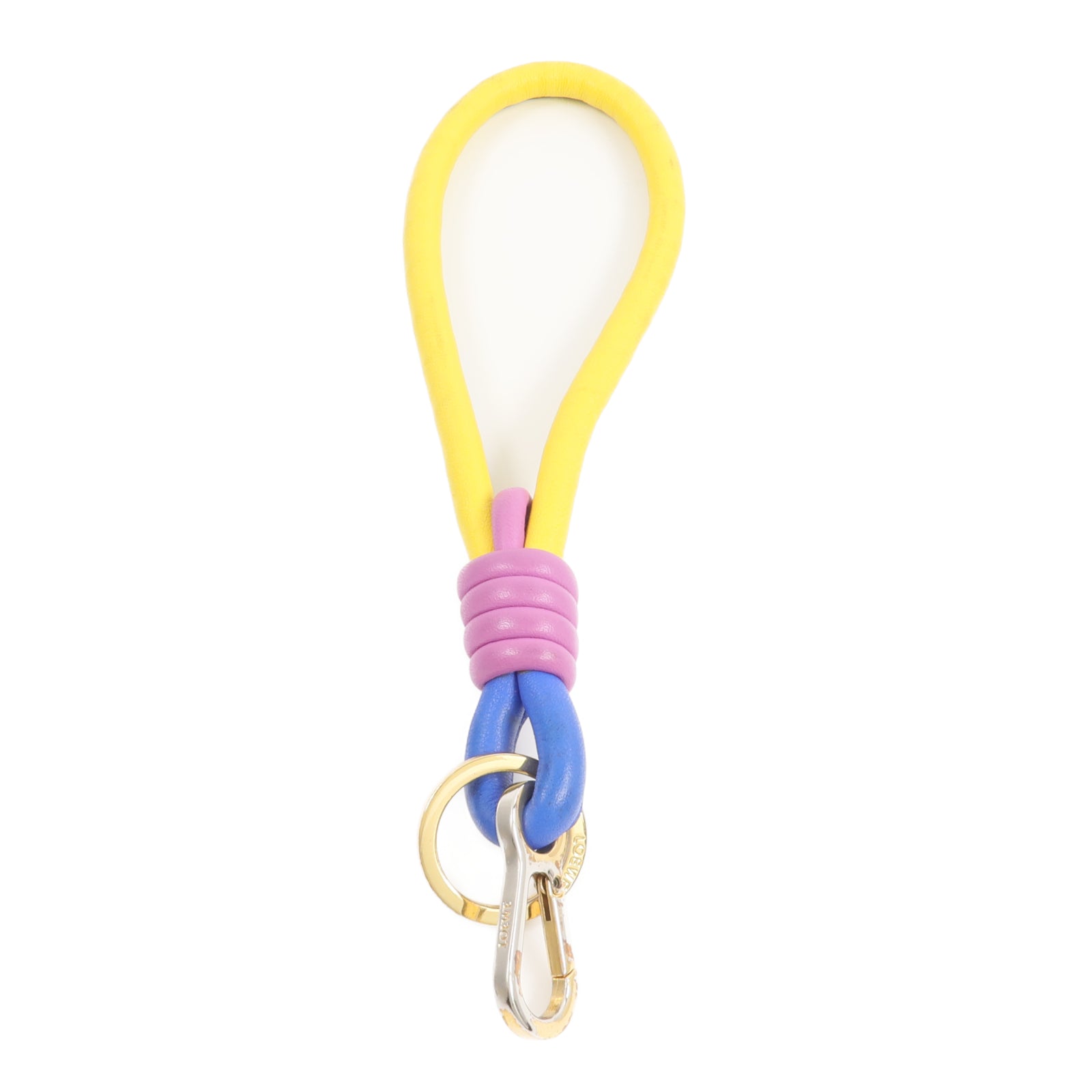LOEWE 牛皮皮革Key Charm鑰匙圈