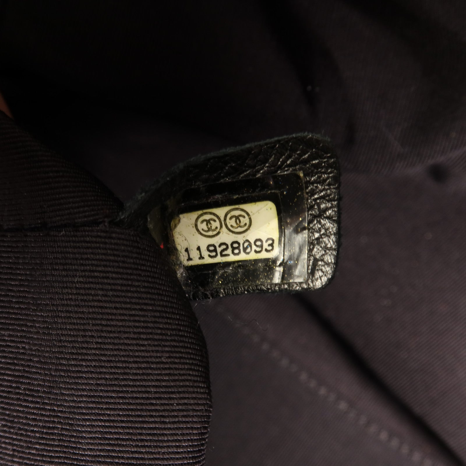 CHANEL 牛皮皮革Tote Bag銀扣手挽肩背兩用袋