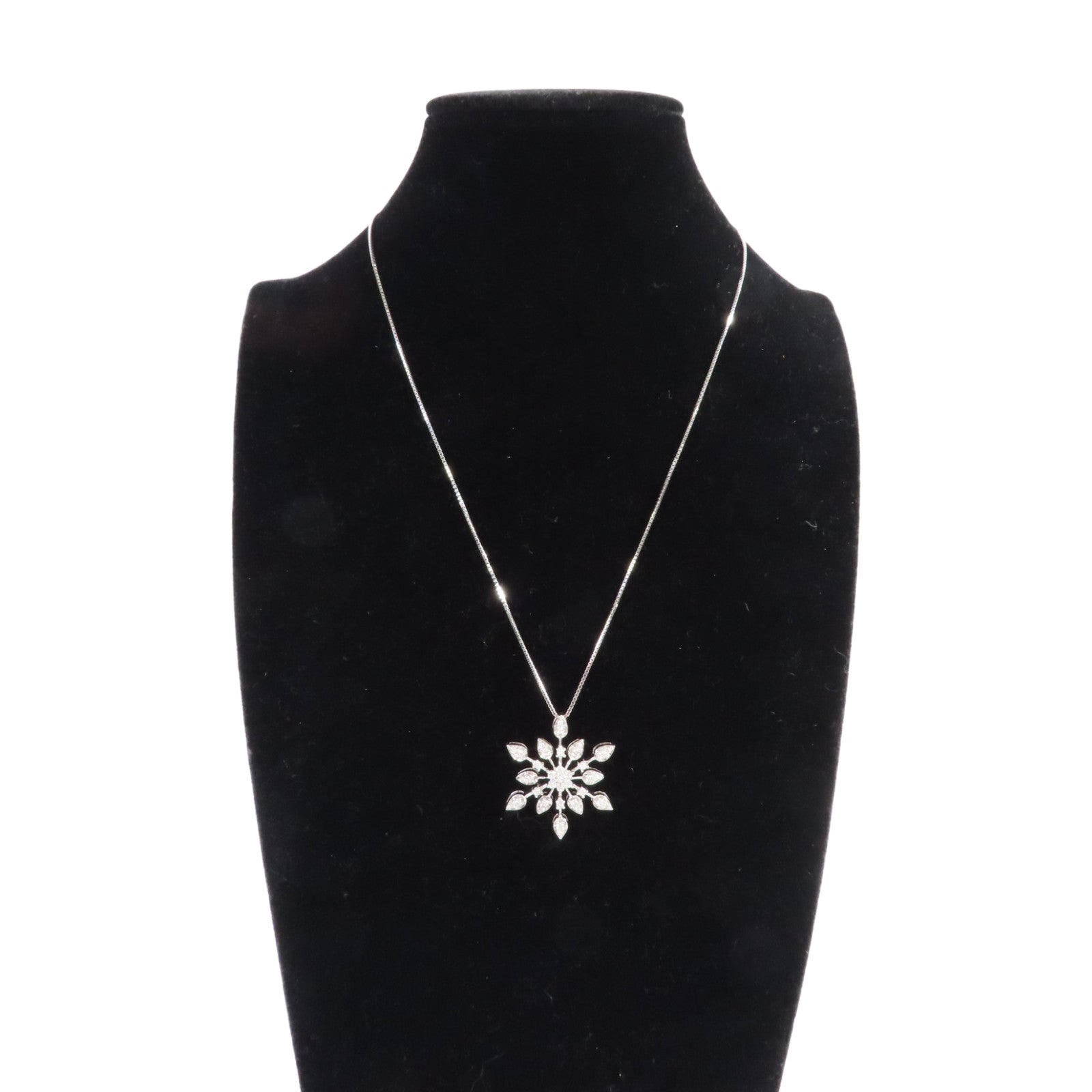 JEWELRY 【激減優惠】18K白金/1.00ct鑽石Diamond Necklace項鍊