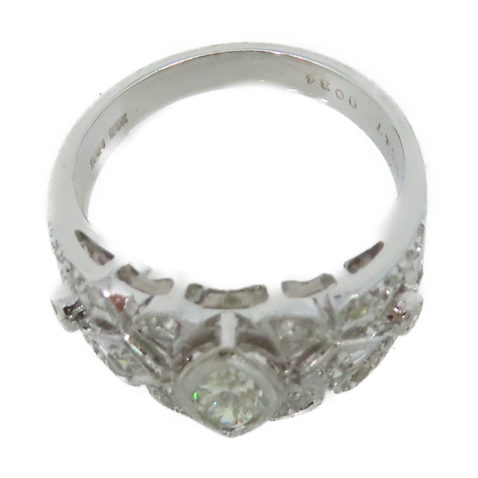 JEWELRY 【激減優惠】18K白金/0.47ct/0.94ct鑽石Diamond Ring戒指US#5.25