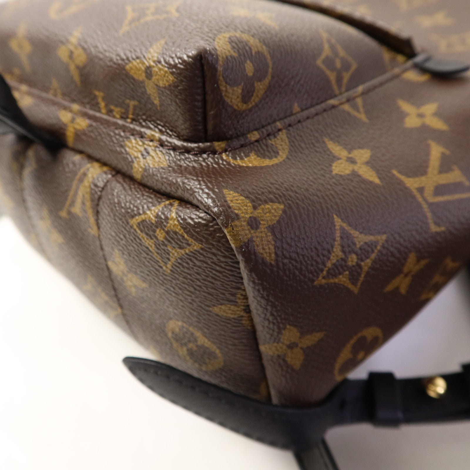 LOUIS VUITTON 【激減優惠】Monogram Palm Springs PM金扣背包