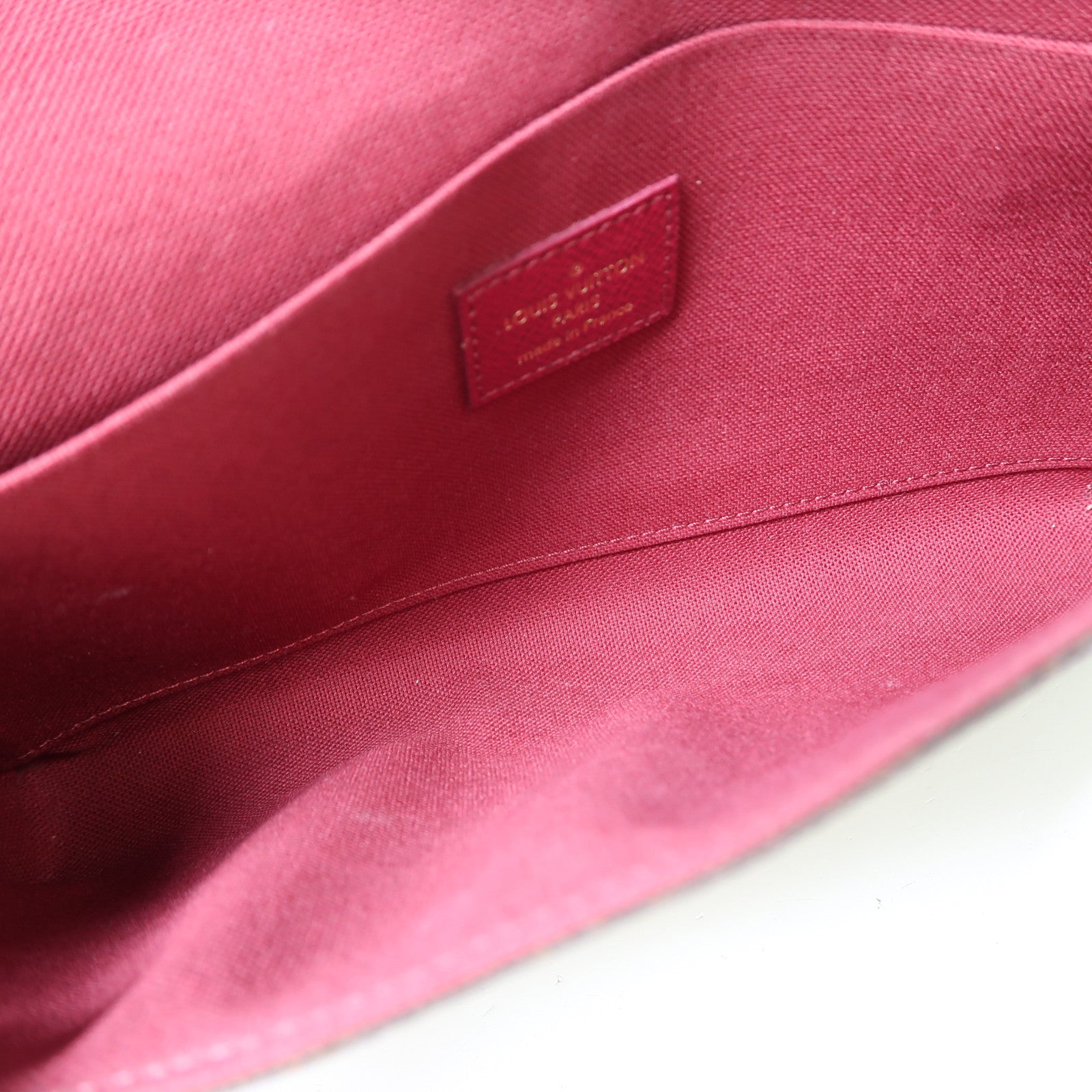 LOUIS VUITTON Monogram Pochette Felicy金扣肩背袋啡色