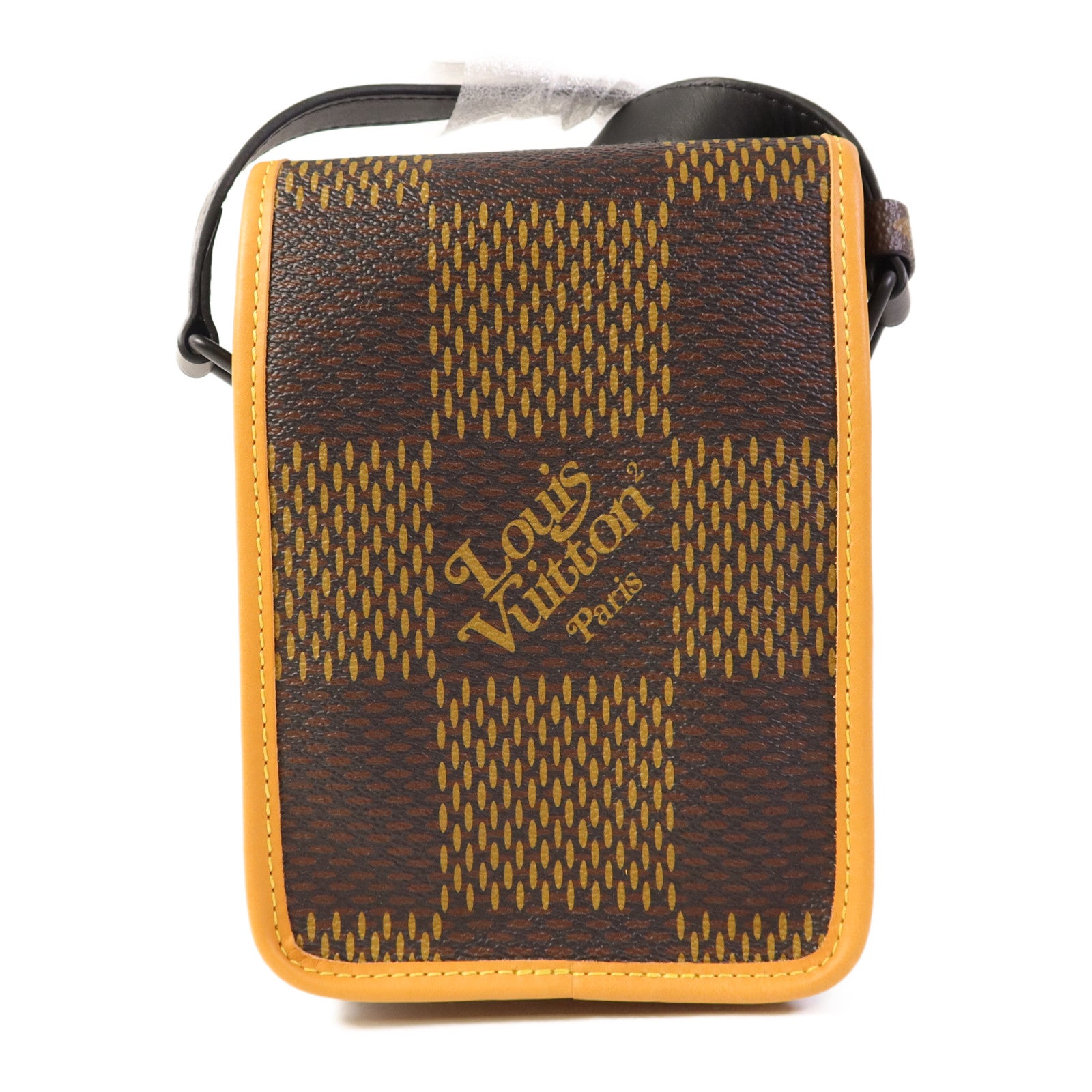 LOUIS VUITTON Damier Giant/Monogram LV x Nigo Nano Amazone肩背袋