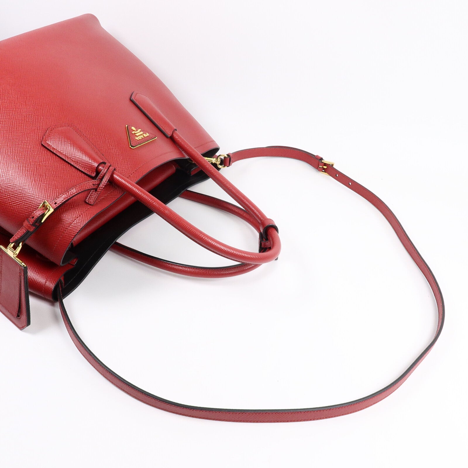 PRADA 牛皮皮革2 Way Shoulder Bag手挽肩背兩用袋
