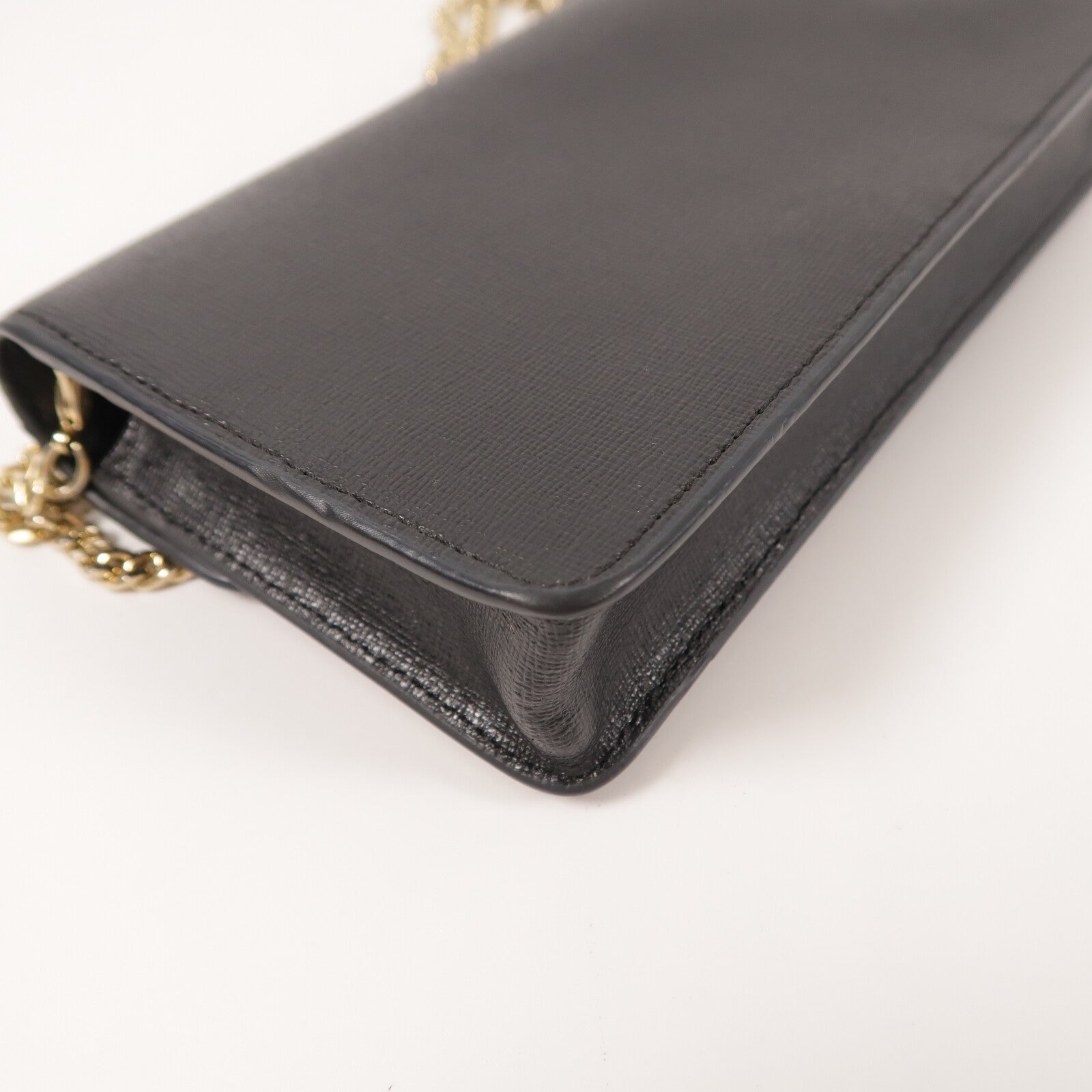 Furla 牛皮皮革Chain Shoulder Bag鏈帶肩背袋