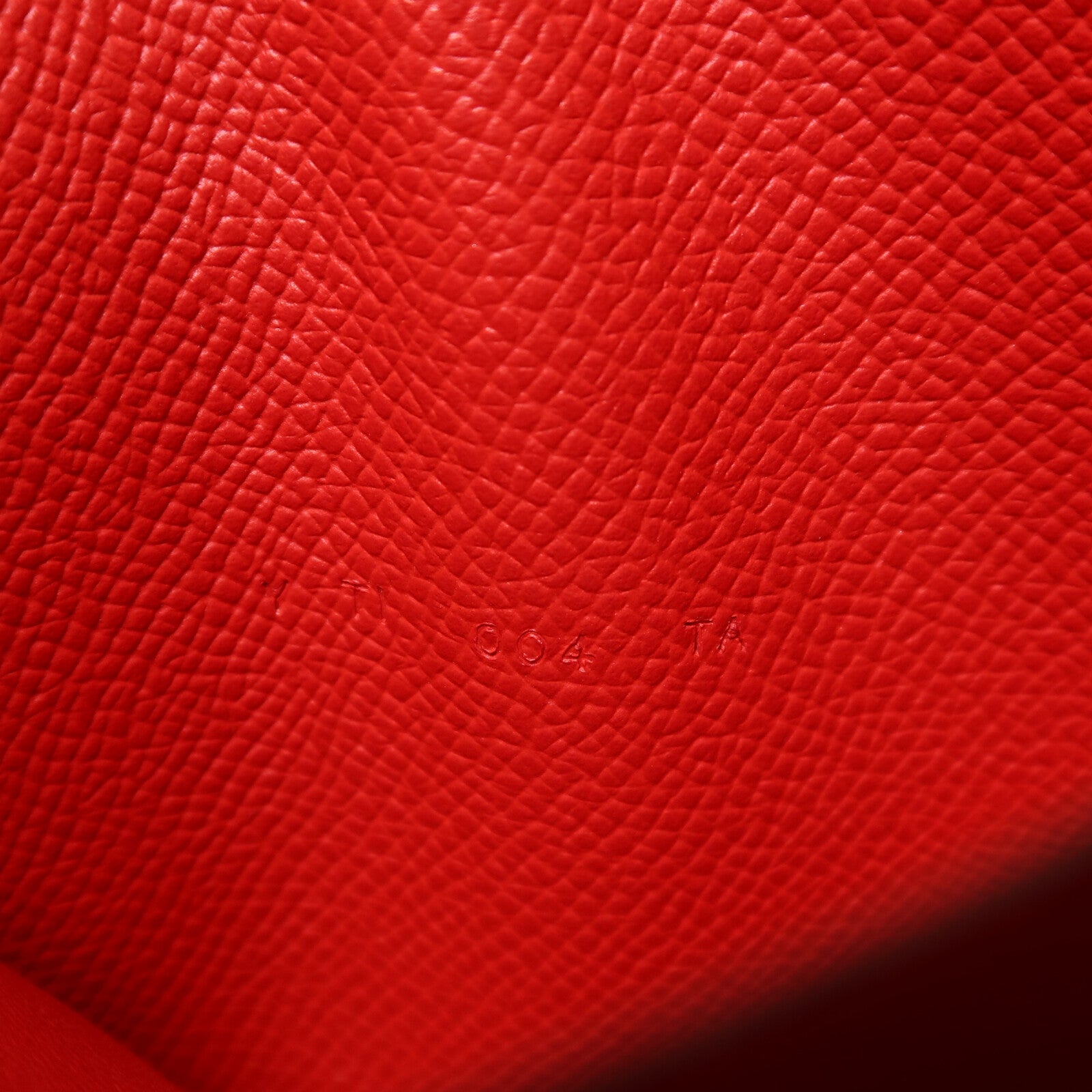 HERMES Epsom皮革Clic 16肩背袋Rouge Casaque