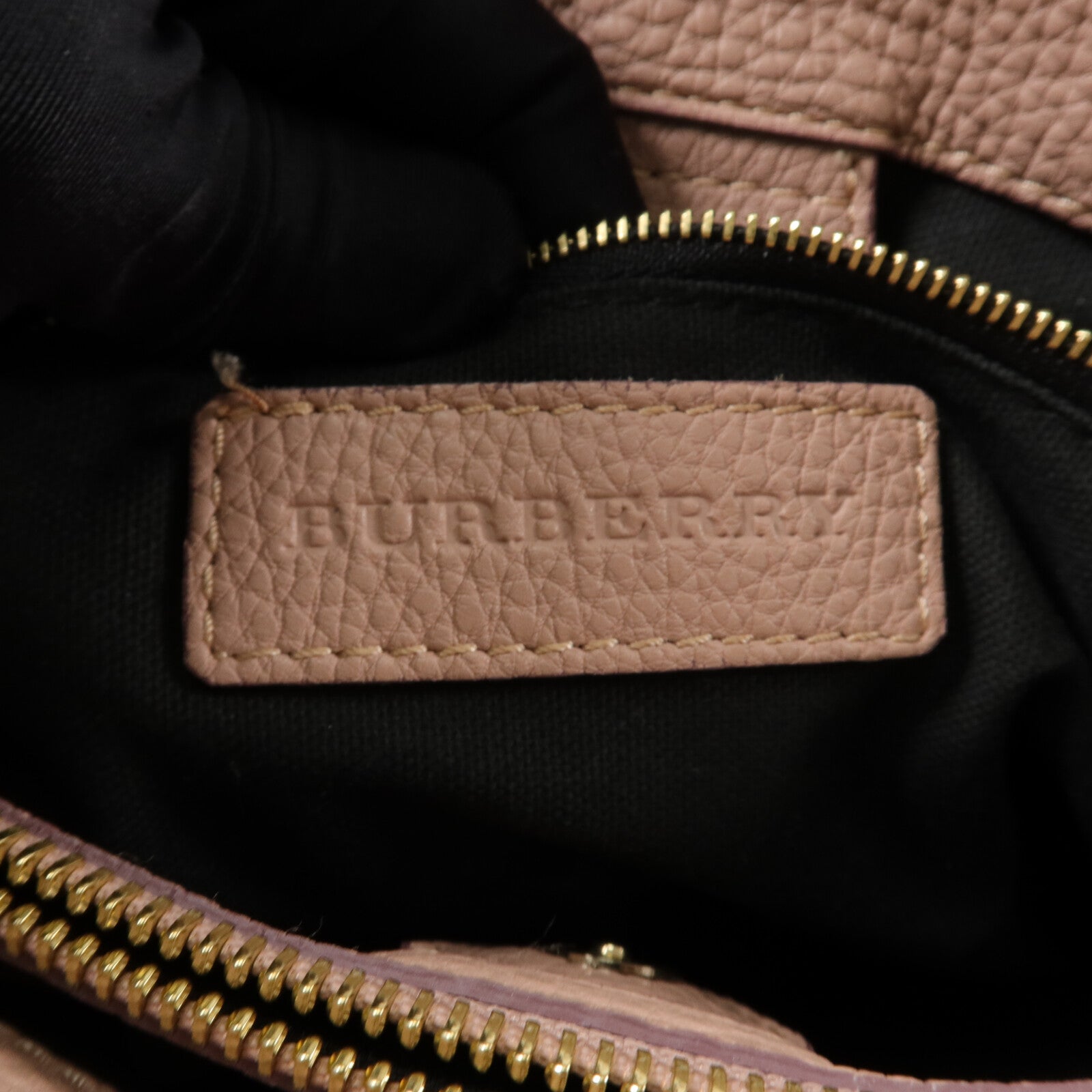 BURBERRY 牛皮皮革2Way Shoulder手挽肩背兩用袋