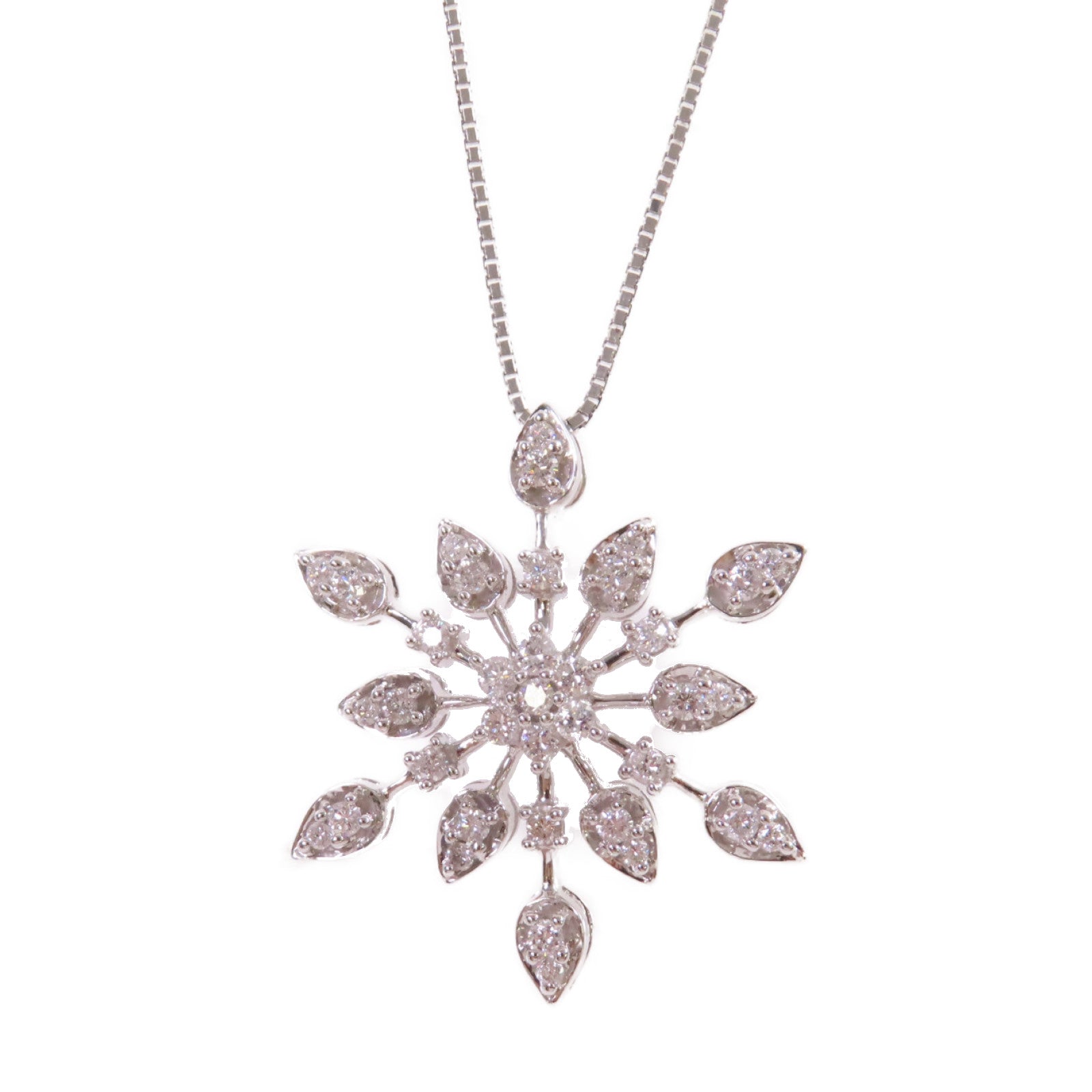 JEWELRY 【激減優惠】18K白金/1.00ct鑽石Diamond Necklace項鍊