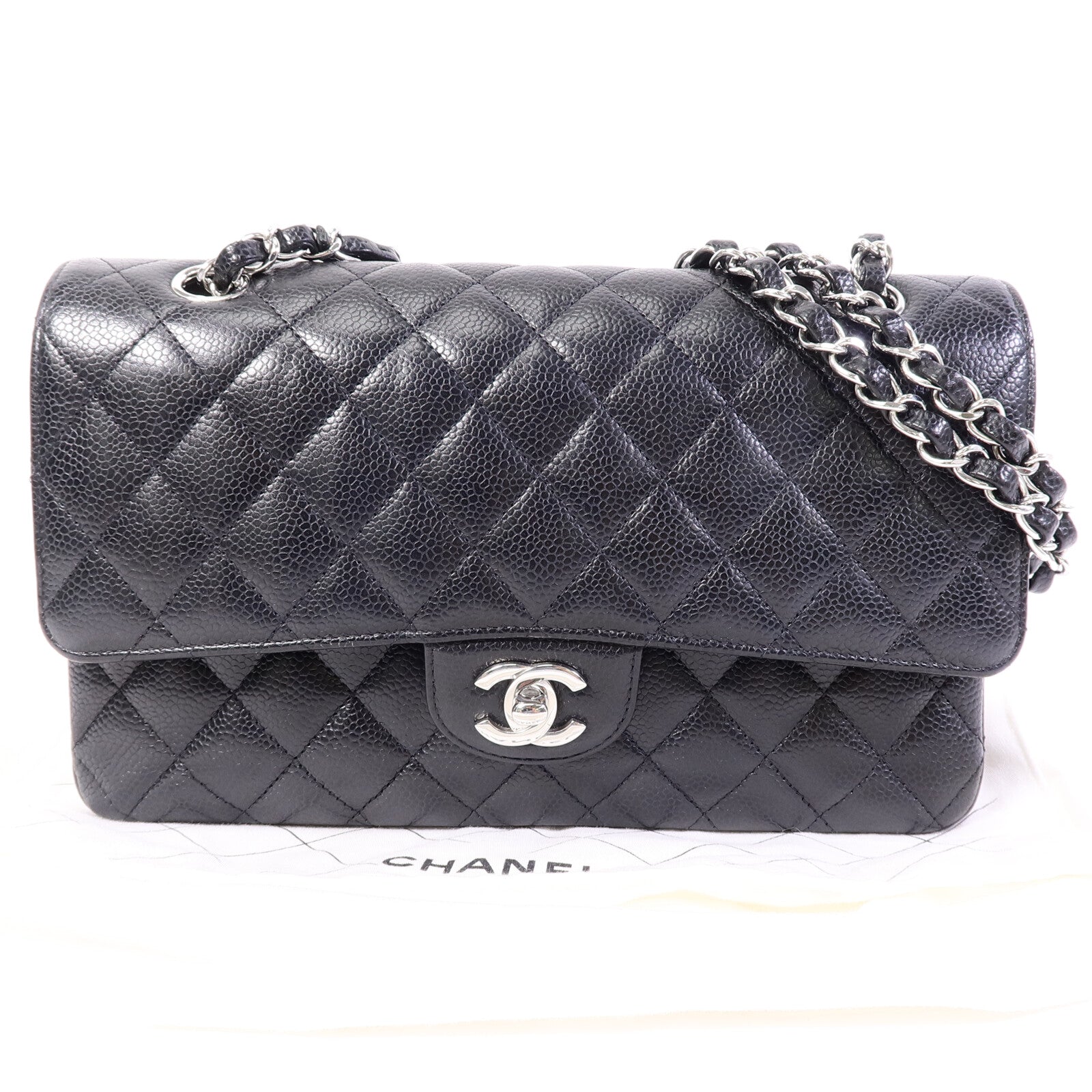 CHANEL 牛皮皮革Classic 25鏈帶肩背袋