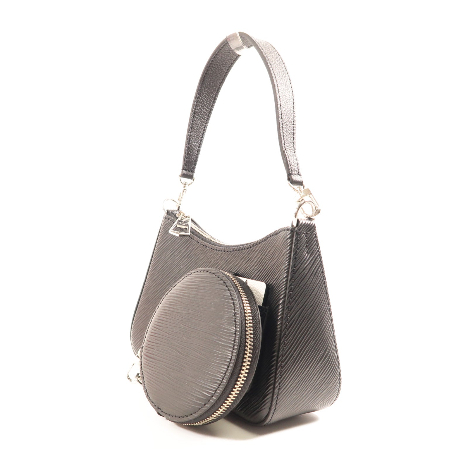 LOUIS VUITTON Epi Marellini銀扣手挽肩背兩用袋