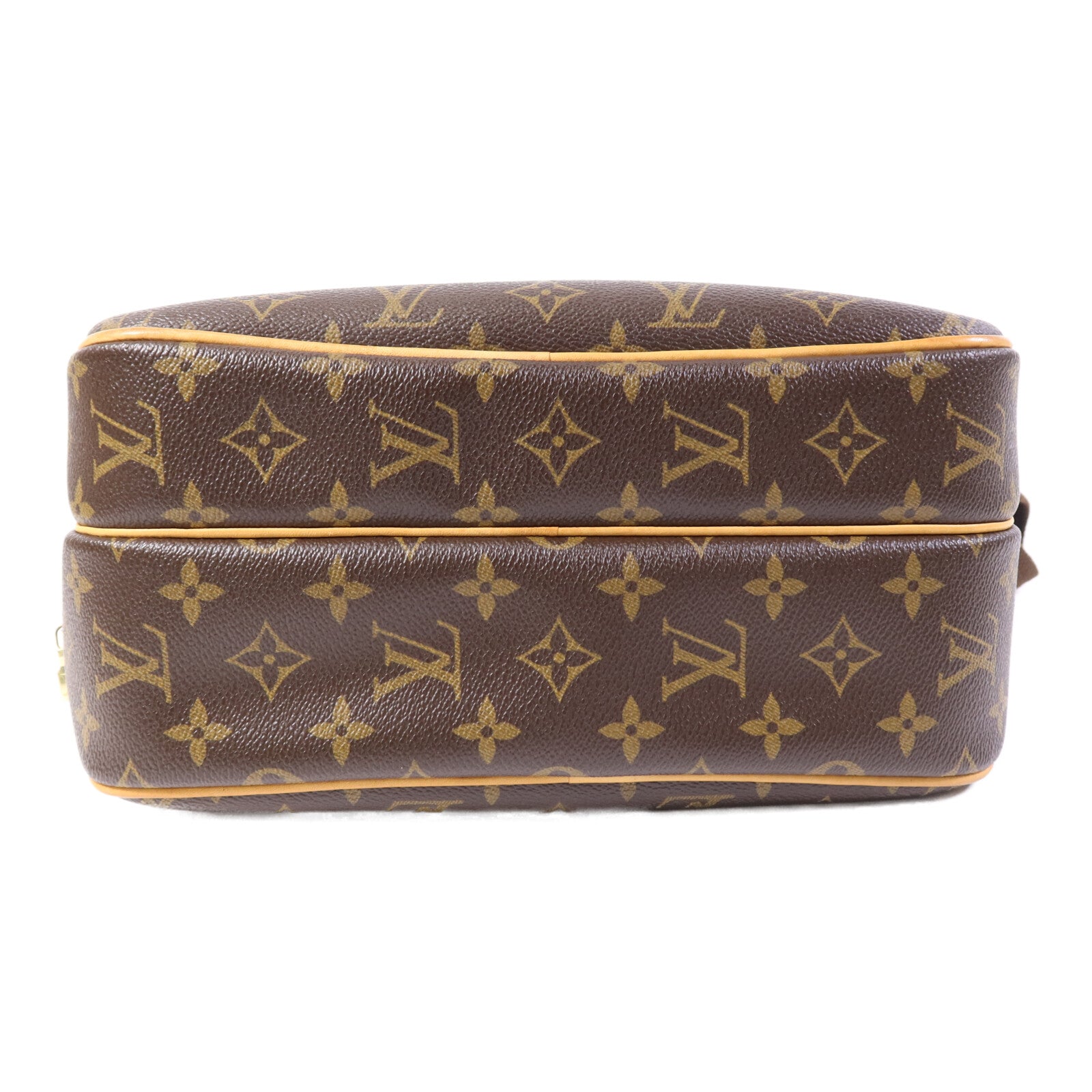LOUIS VUITTON Monogram Reporter PM金扣肩背袋