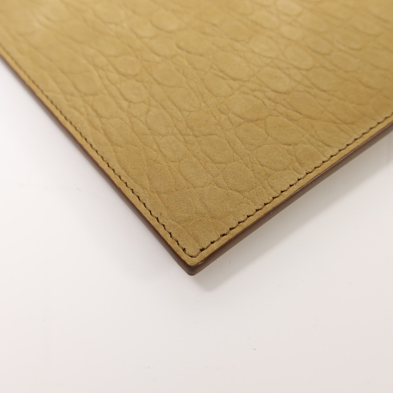 YVES SAINT LAURENT 絨布Pouch金扣手拿包