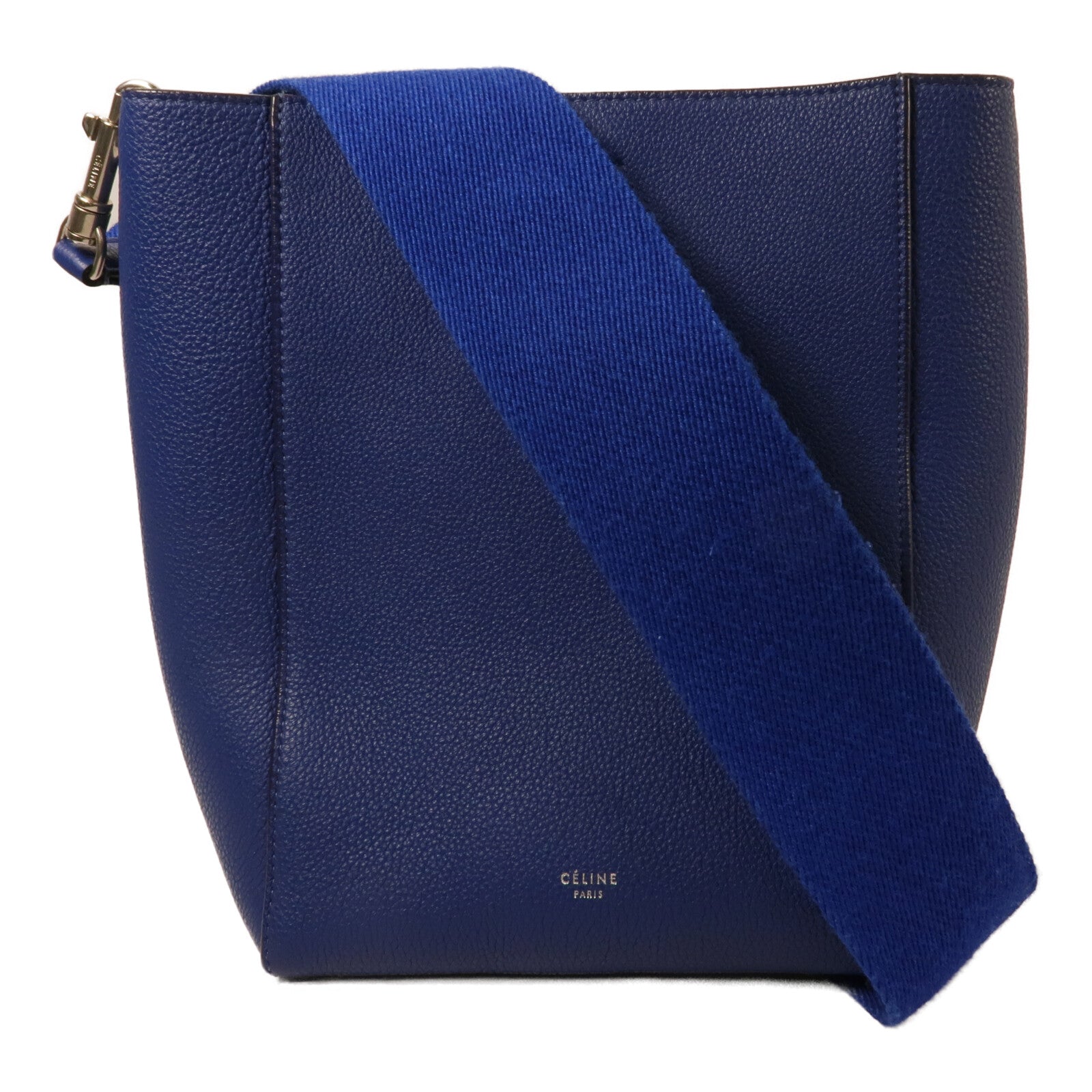 CELINE 牛皮皮革Sangle Bucket Small肩背袋