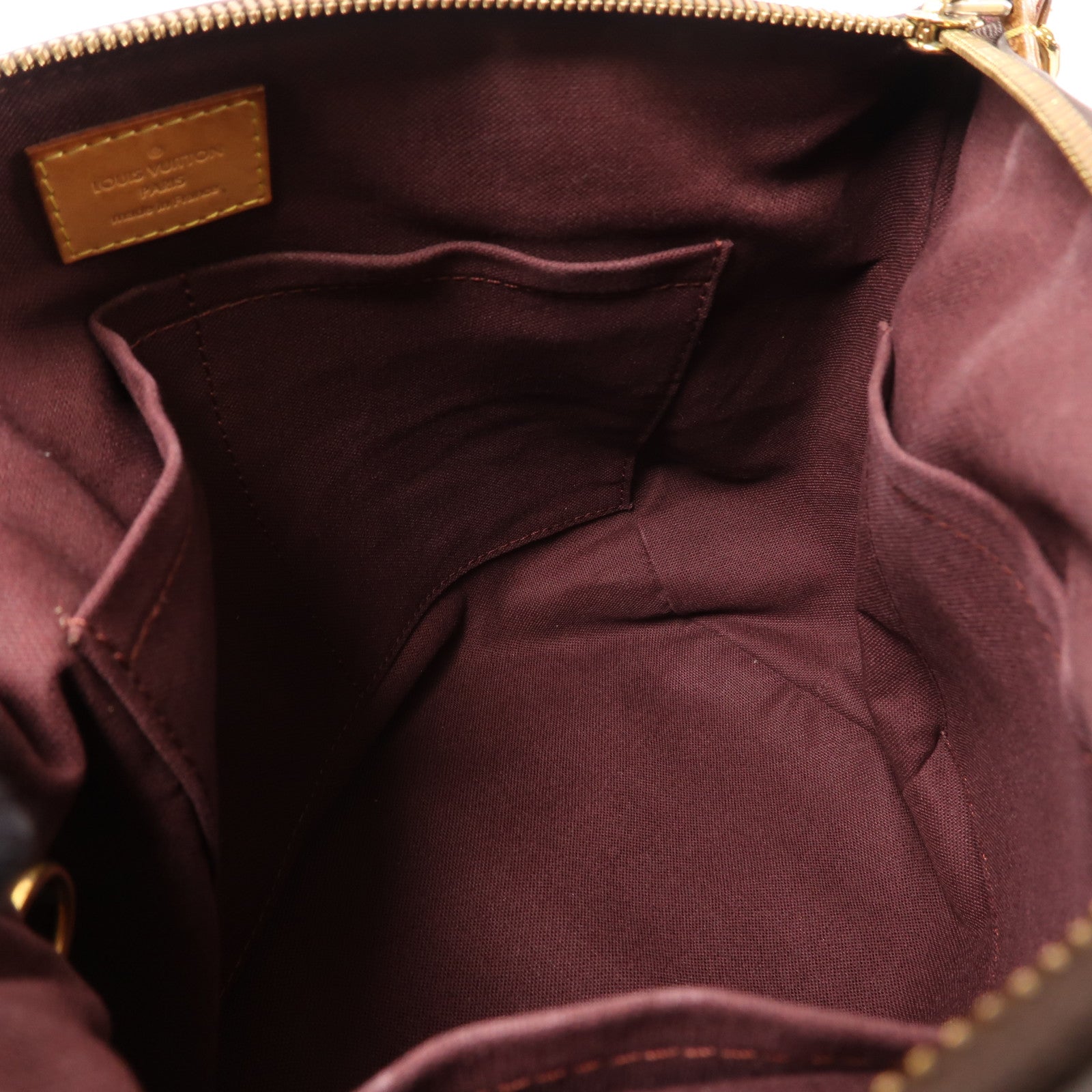 LOUIS VUITTON Monogram Turenne PM金扣手挽肩背兩用袋棕色