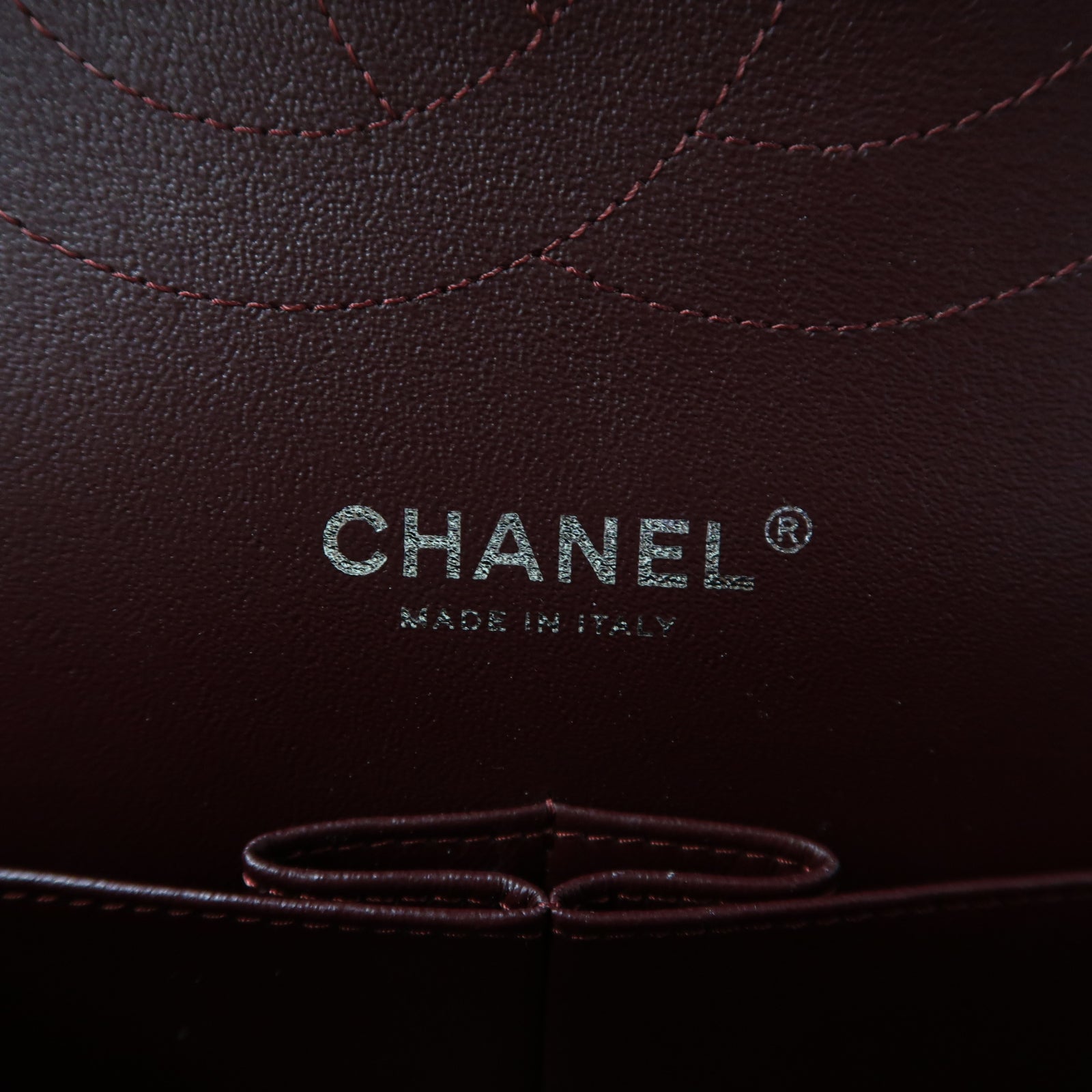 CHANEL 菱格羊皮皮革Classic Jumbo銀扣鏈帶肩背袋黑色