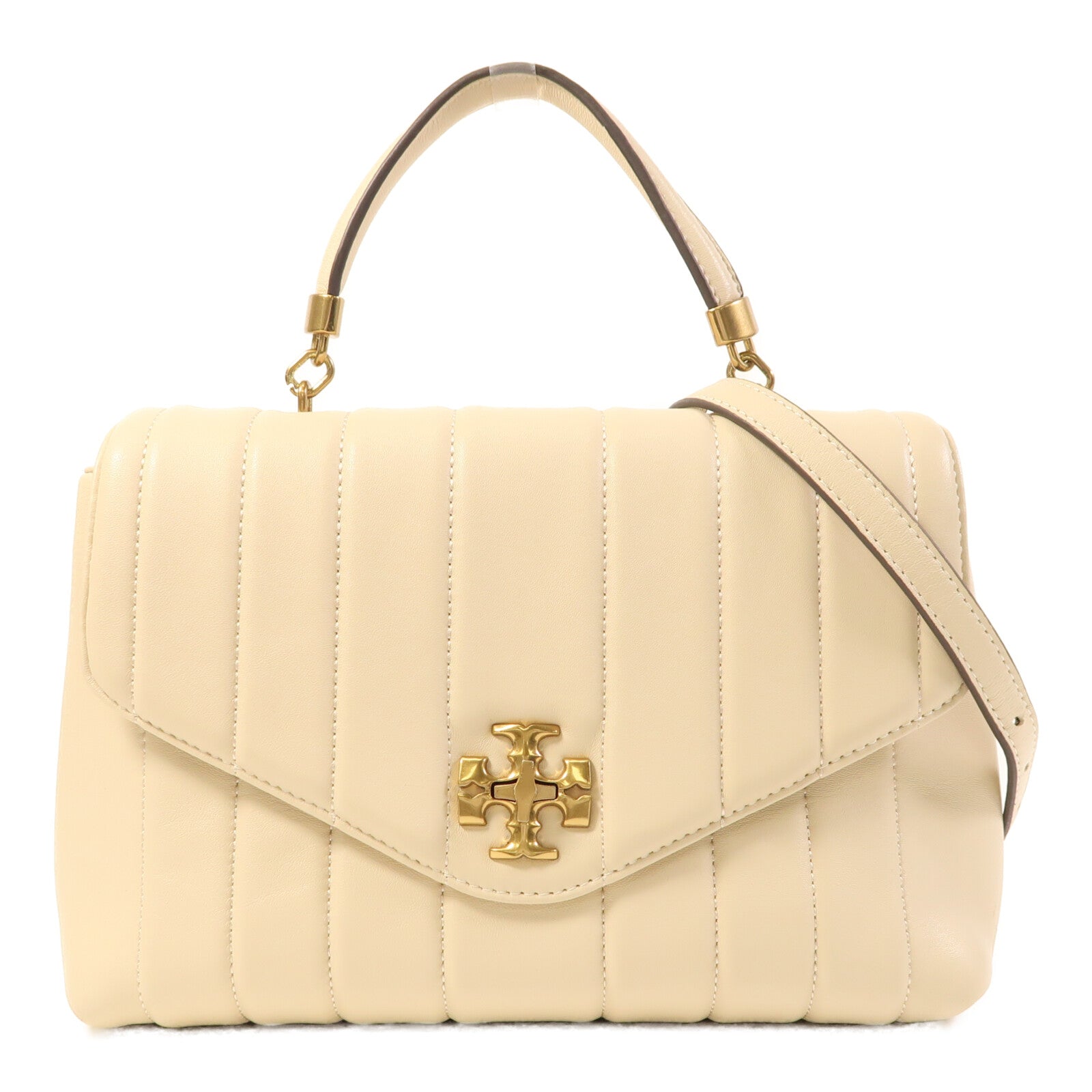 Tory Burch 牛皮皮革Kira Mini Top Handle手挽肩背兩用袋