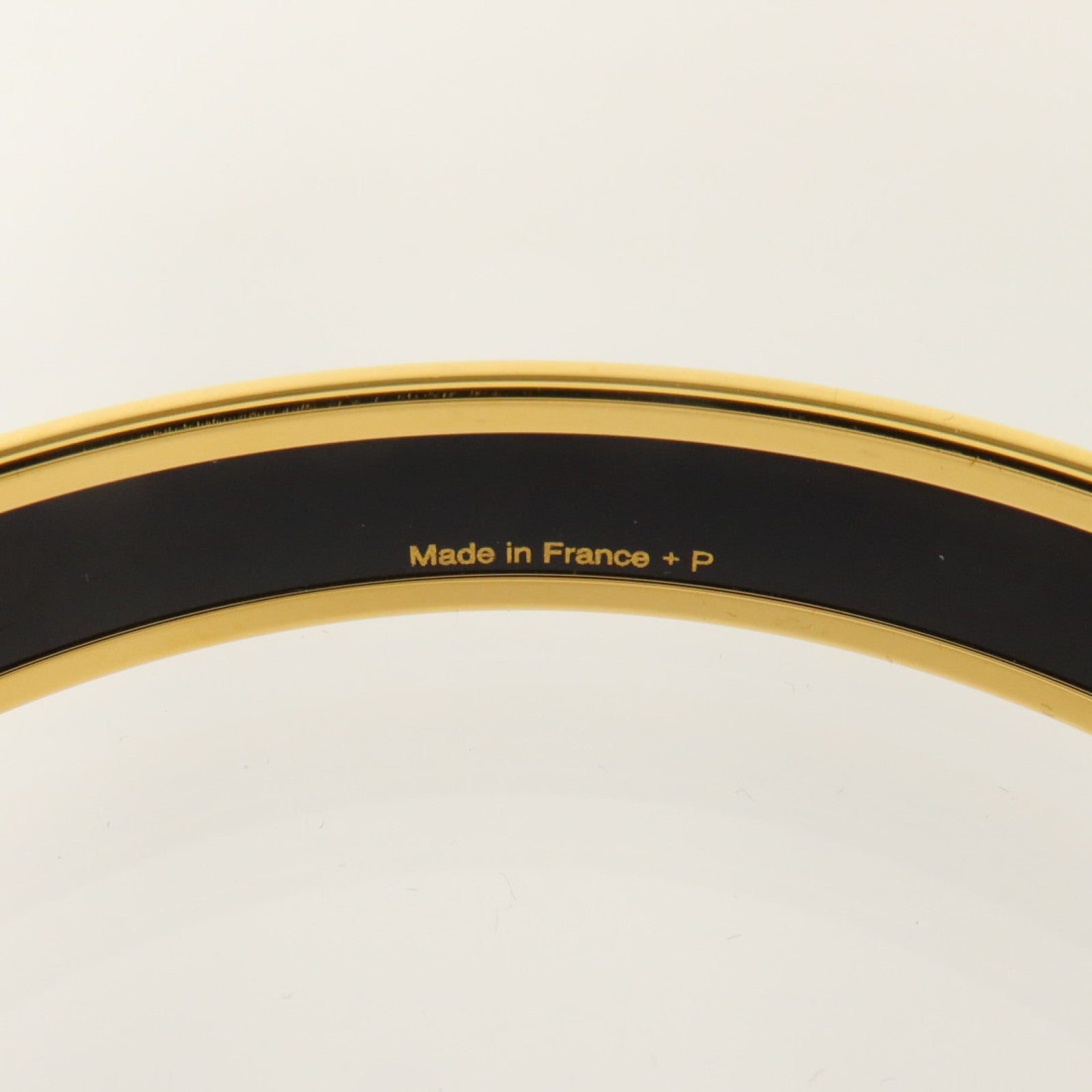 HERMES 金屬/琺瑯Caleche Bangle PM手鐲