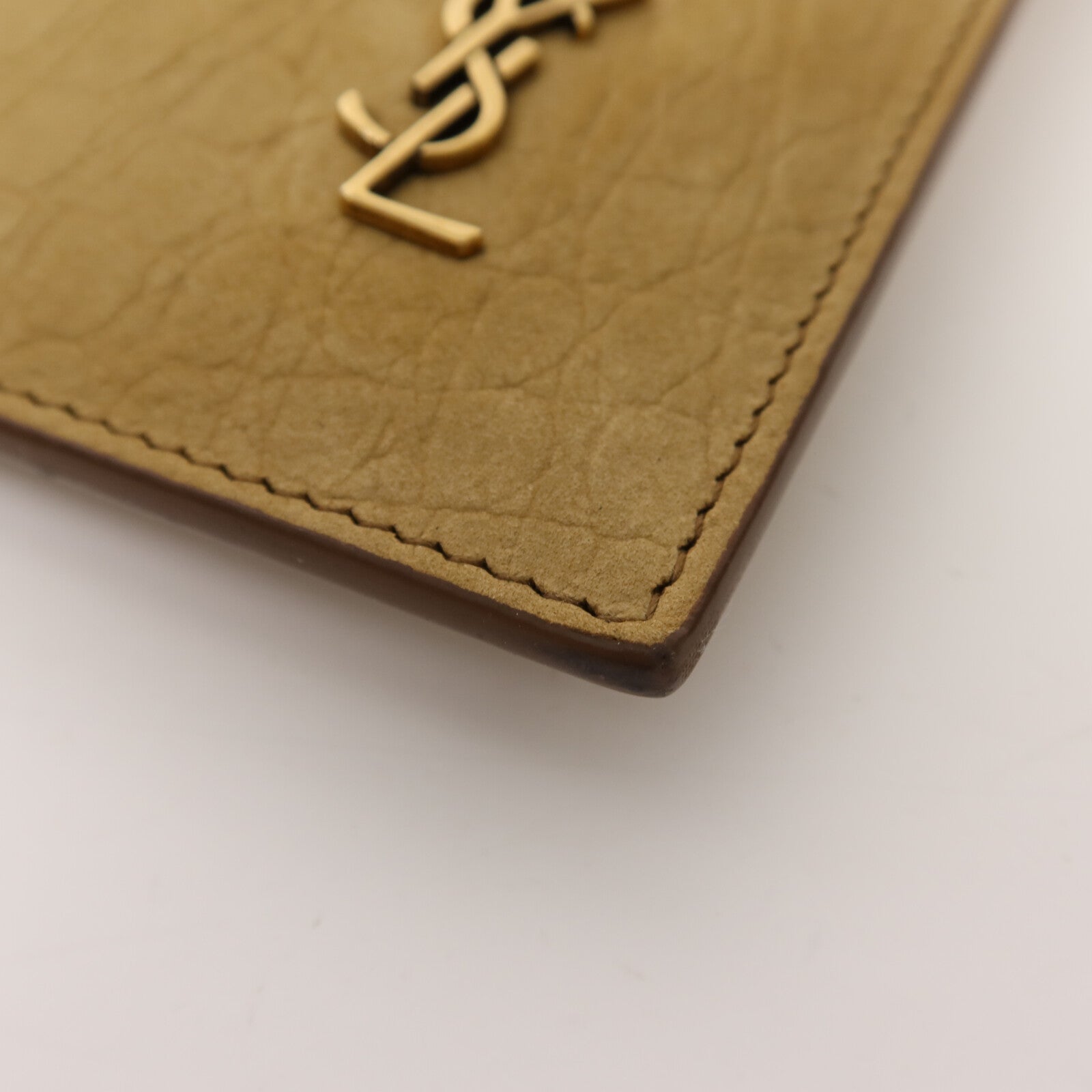 YVES SAINT LAURENT 絨布Pouch金扣手拿包