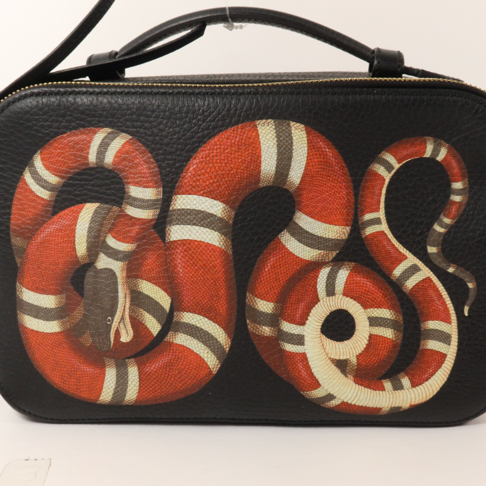 GUCCI 牛皮皮革Camera Bag手挽肩背兩用袋