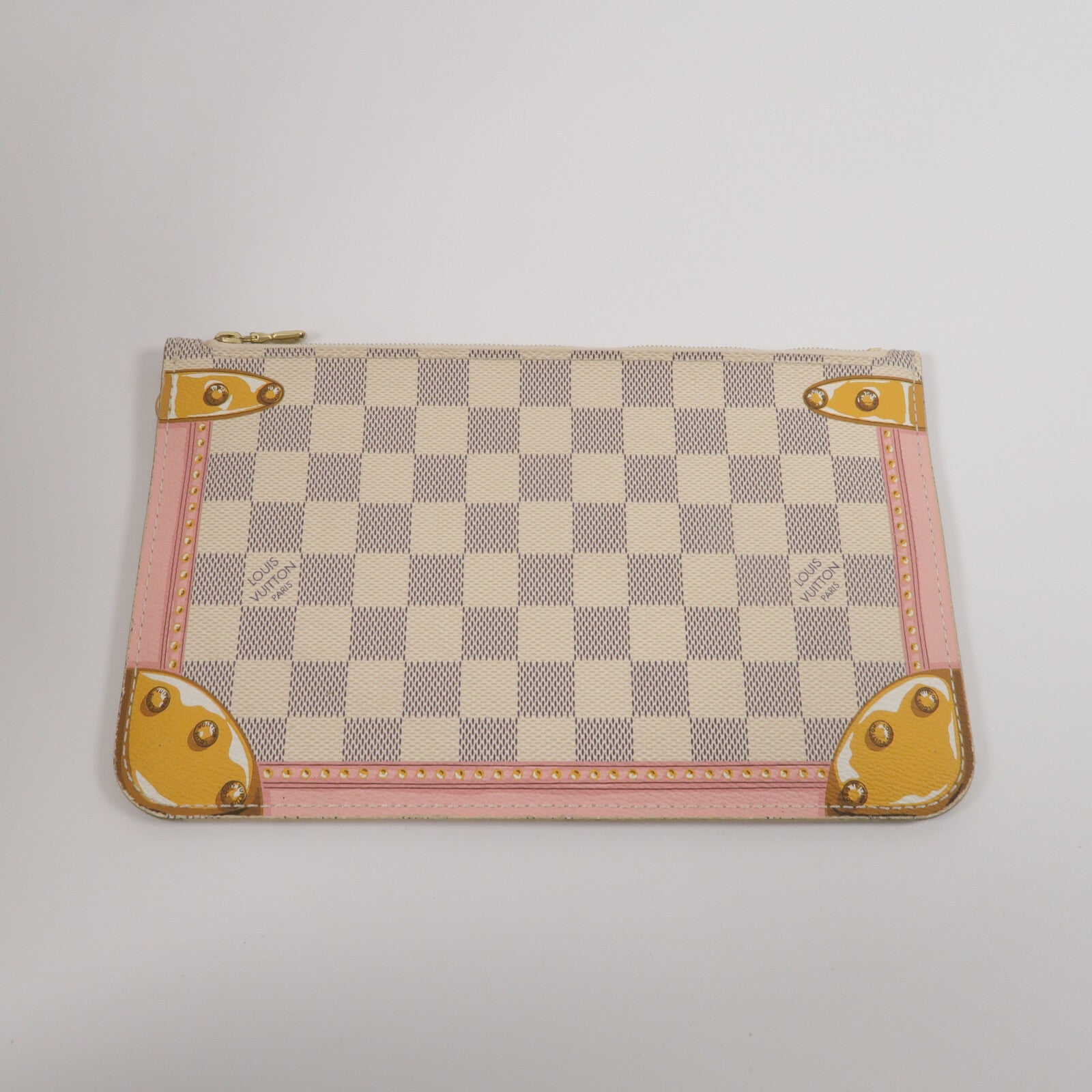 LOUIS VUITTON Damier Azur Neverfull MM手挽袋