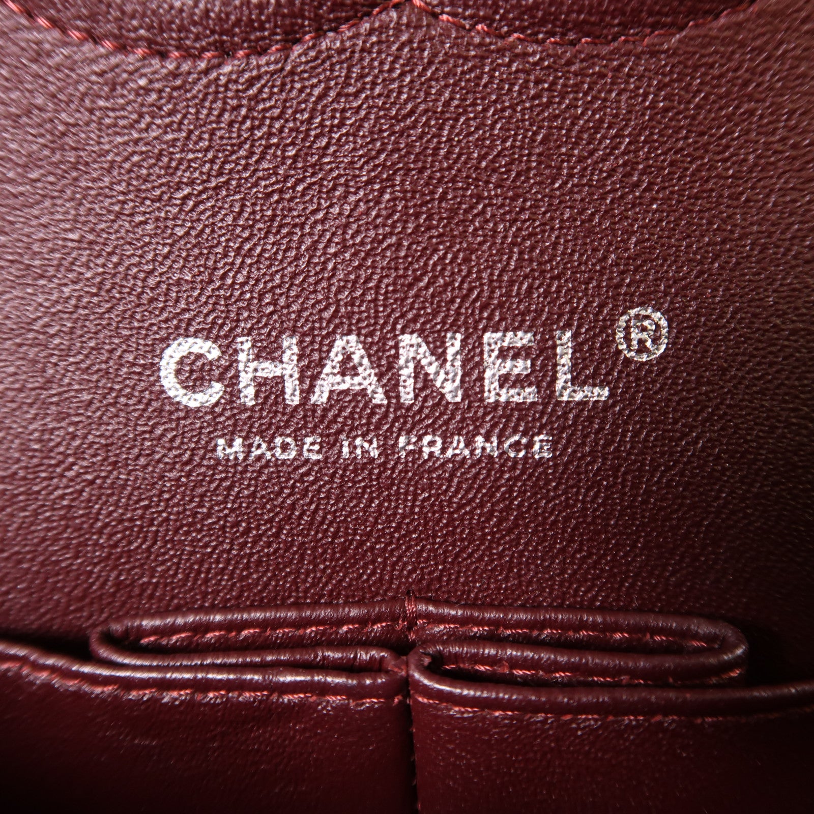 CHANEL 羊皮皮革Classic 25銀扣鏈帶肩背袋