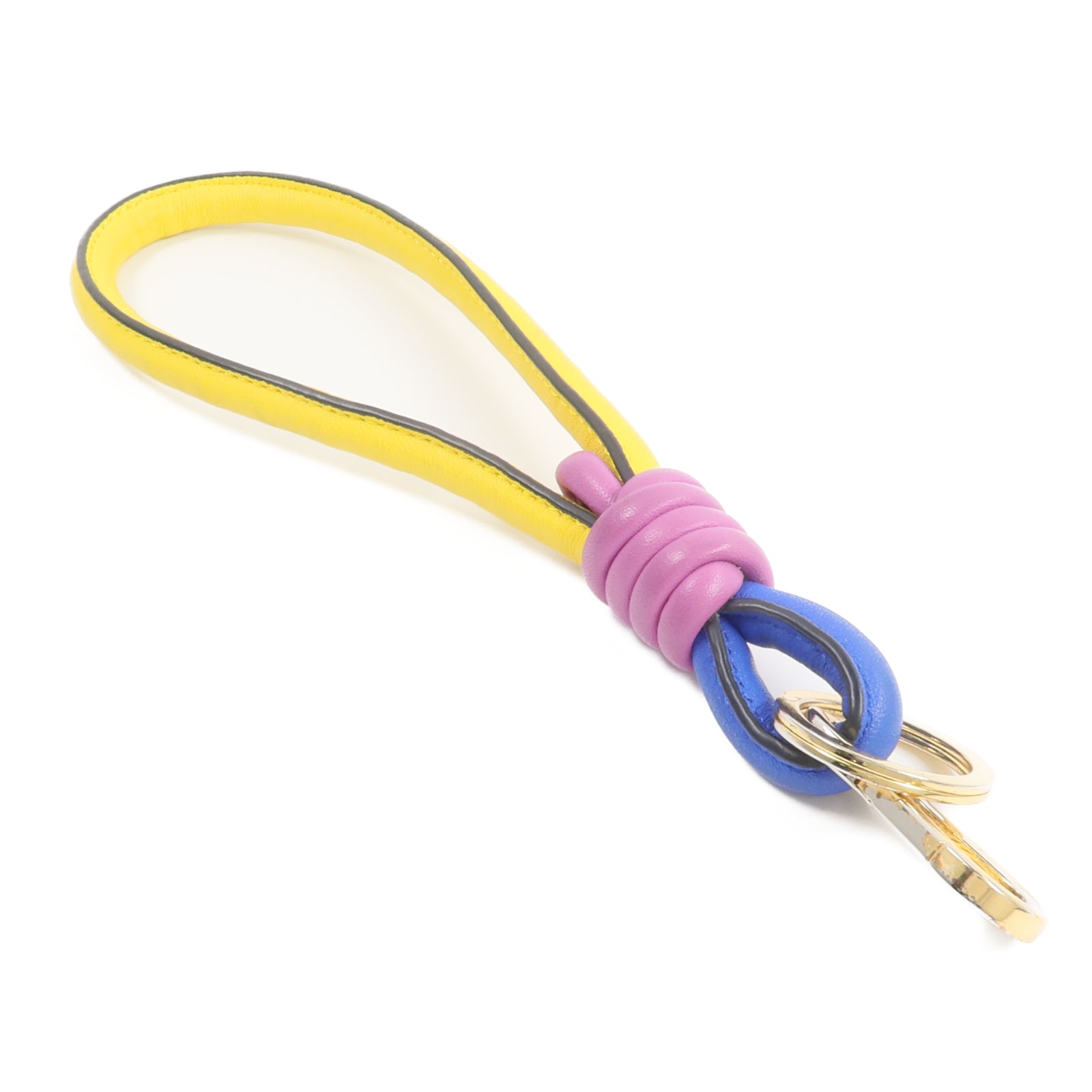 LOEWE 牛皮皮革Key Charm鑰匙圈