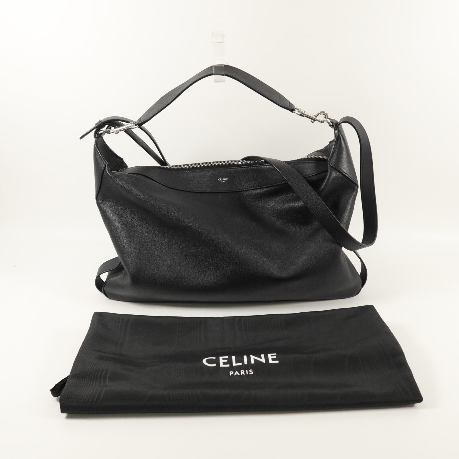 CELINE 牛皮皮革Romy Large手挽肩背兩用袋