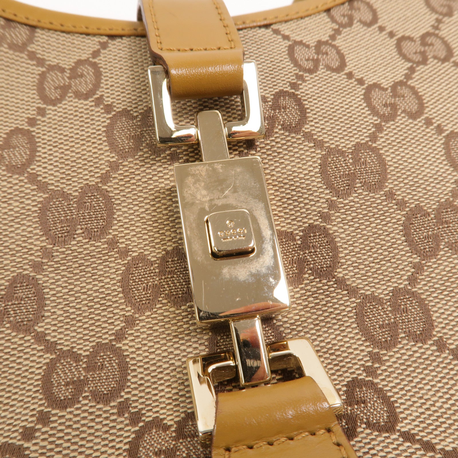 GUCCI 帆布Jackie肩背袋