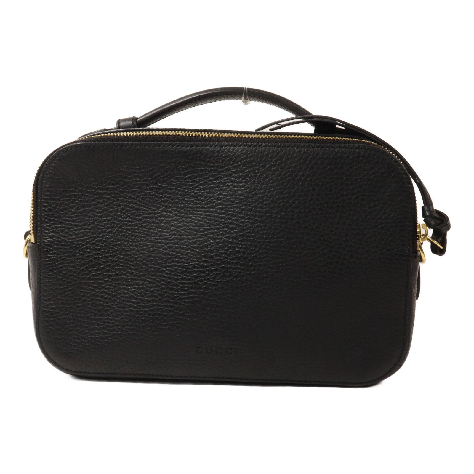 GUCCI 牛皮皮革Camera Bag手挽肩背兩用袋