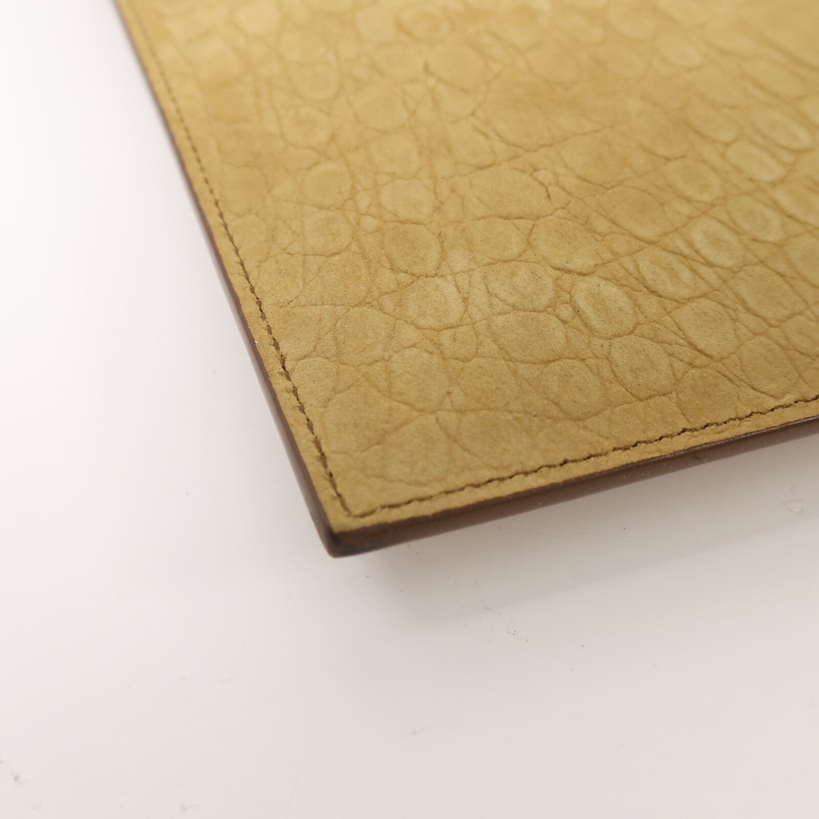 YVES SAINT LAURENT 絨布Pouch金扣手拿包