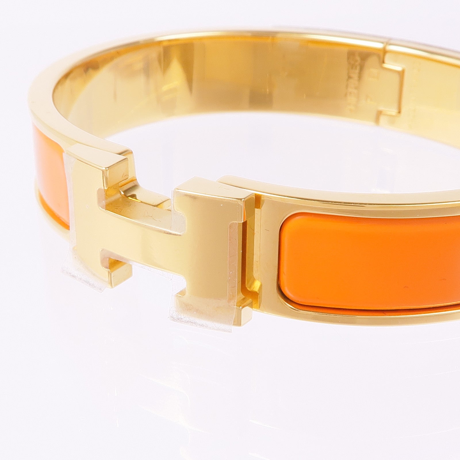 HERMES 琺瑯/金屬Clic H手鐲