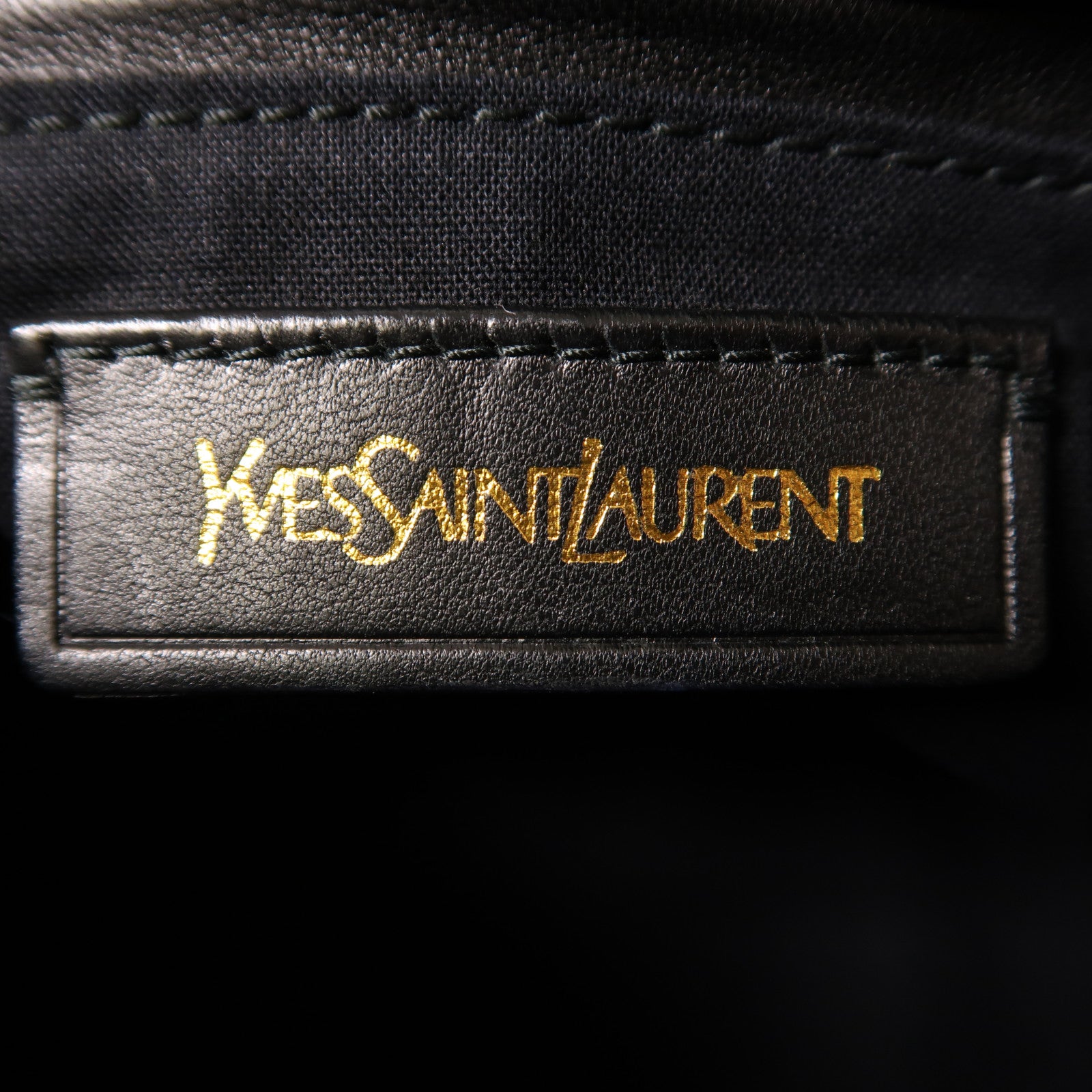 YVES SAINT LAURENT 牛皮皮革2 Way Shoulder金扣肩背袋