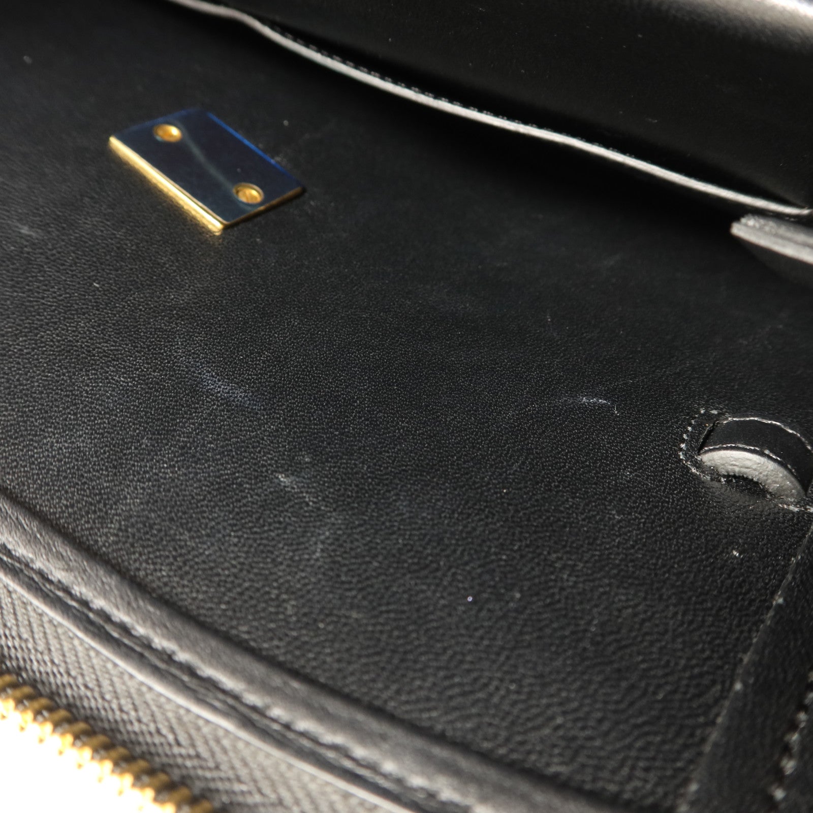 CELINE 蛇皮皮革Mini Belt Bag金扣手挽肩背兩用袋