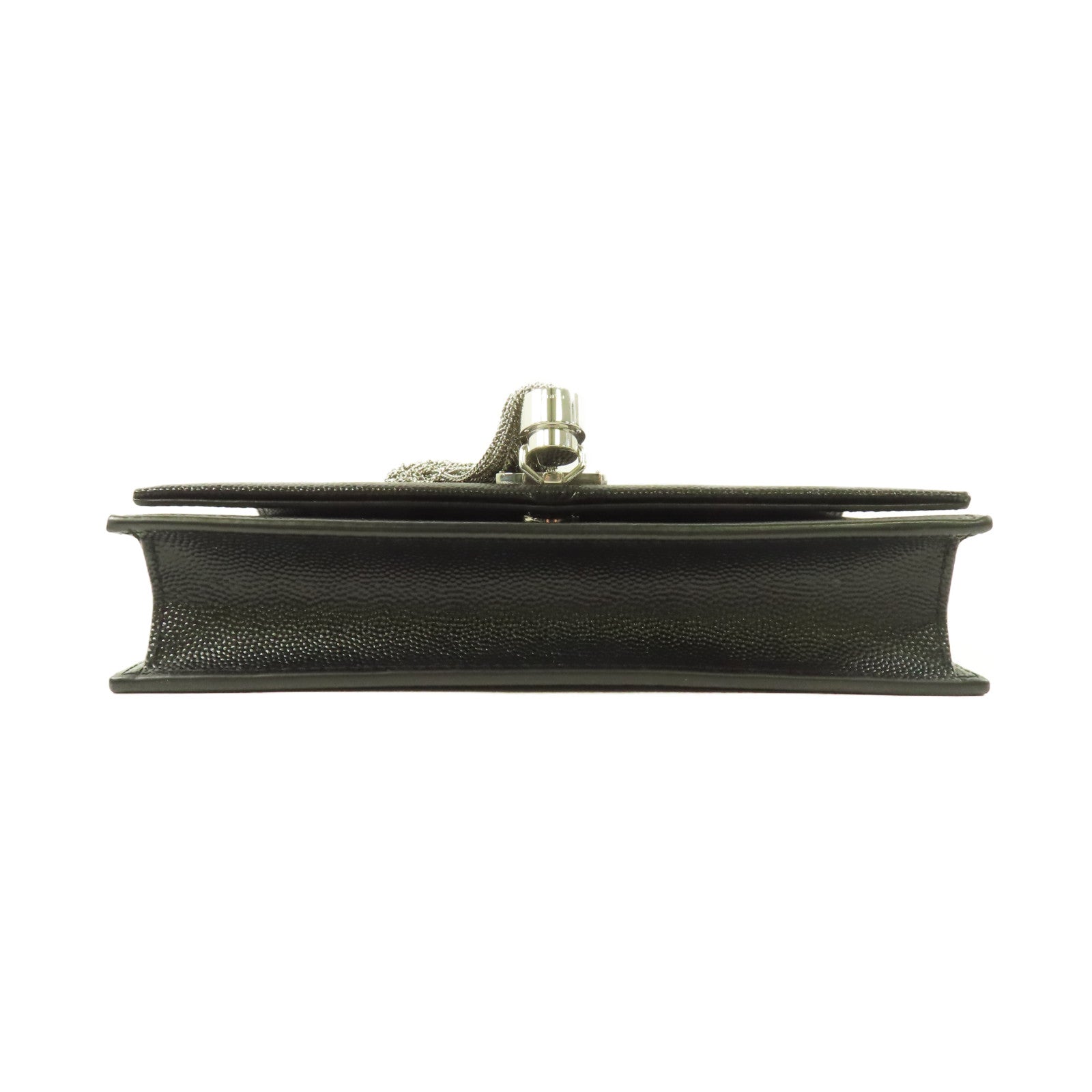 SAINT LAURENT 牛皮皮革Kate Shoulder Bag銀扣鏈帶肩背袋