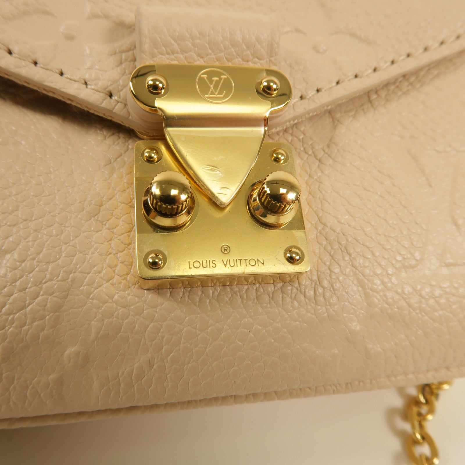 LOUIS VUITTON Monogram Empreinte Micro Metis手挽肩背兩用袋